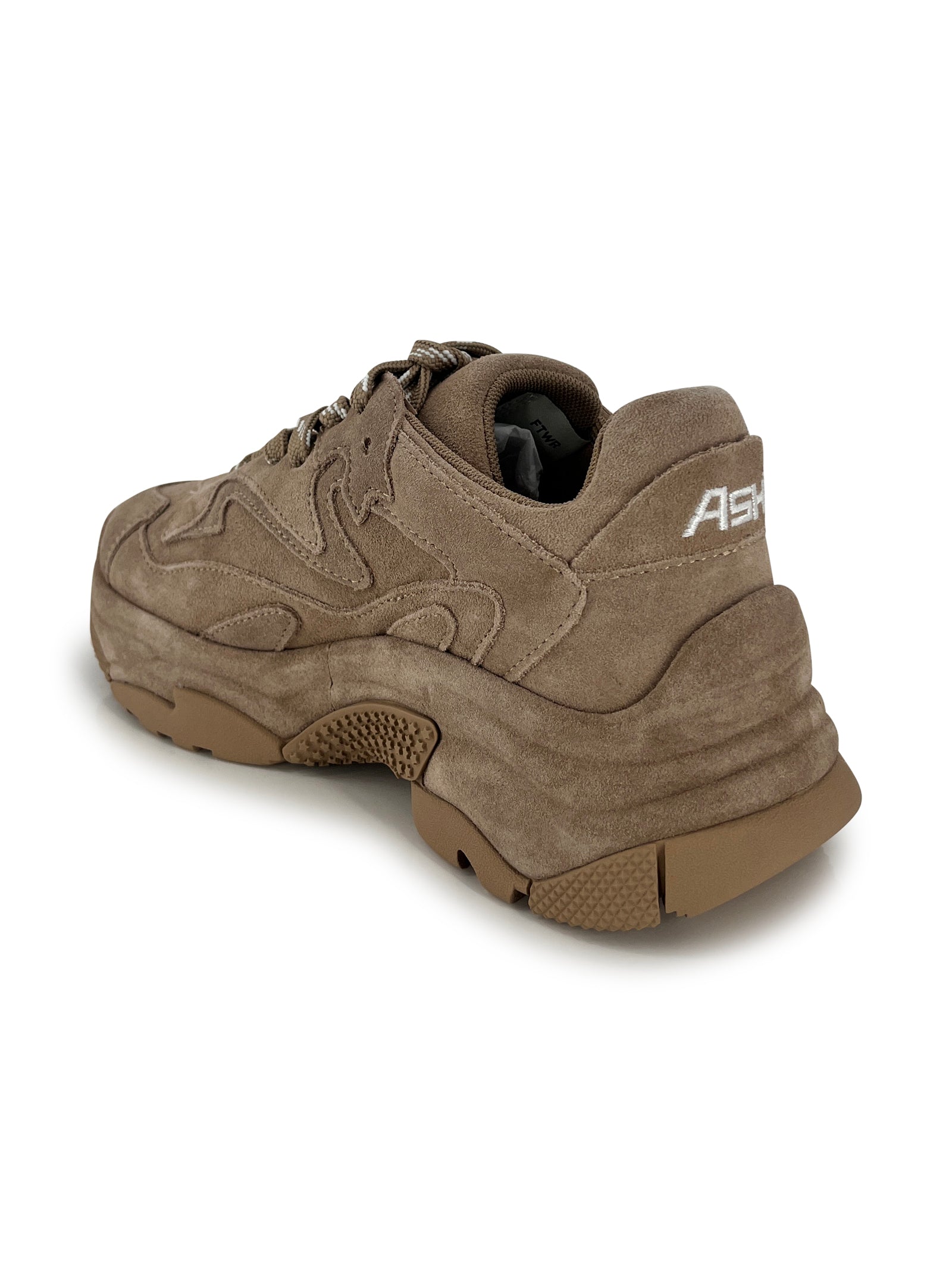Ash Flat Shoes Nocciola Suede