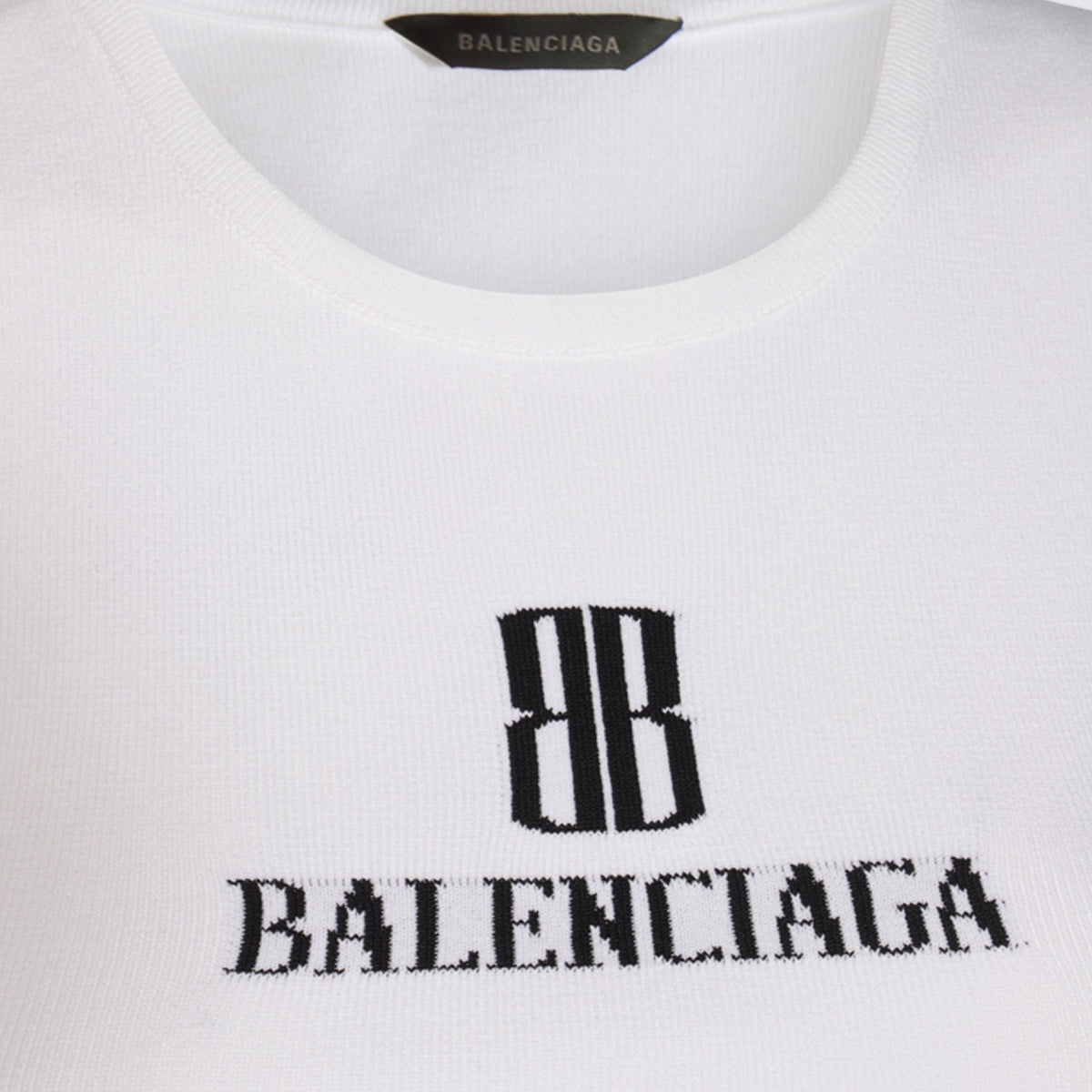 Balenciaga Top White _vi Pl