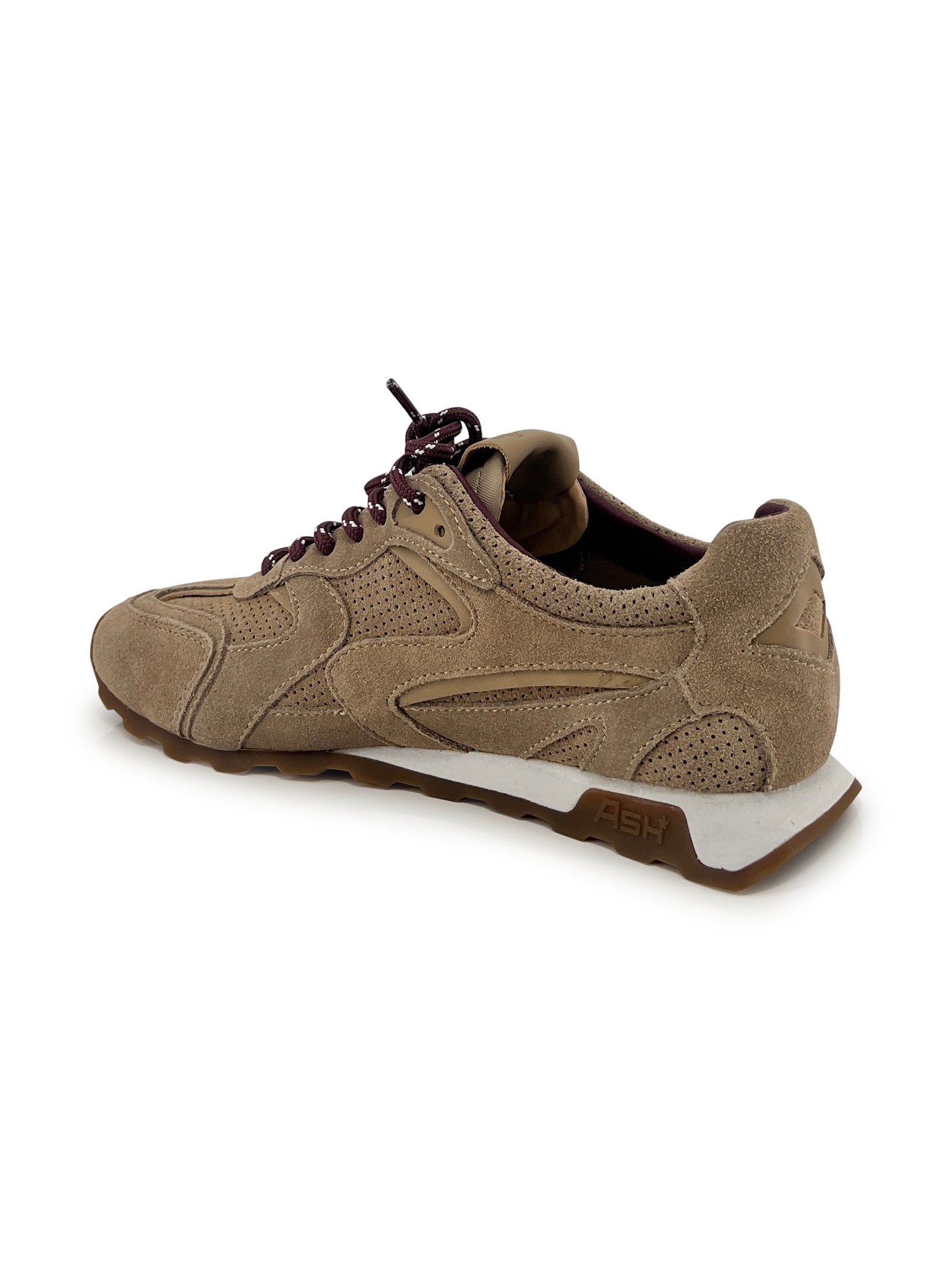 Ash Flat Shoes Nocciola Suede