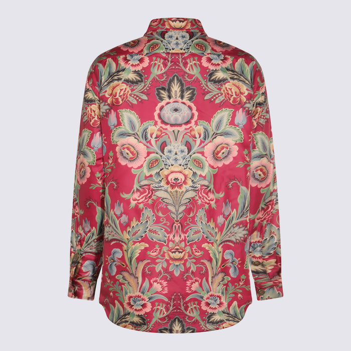 Etro Coats Aubergine _pa