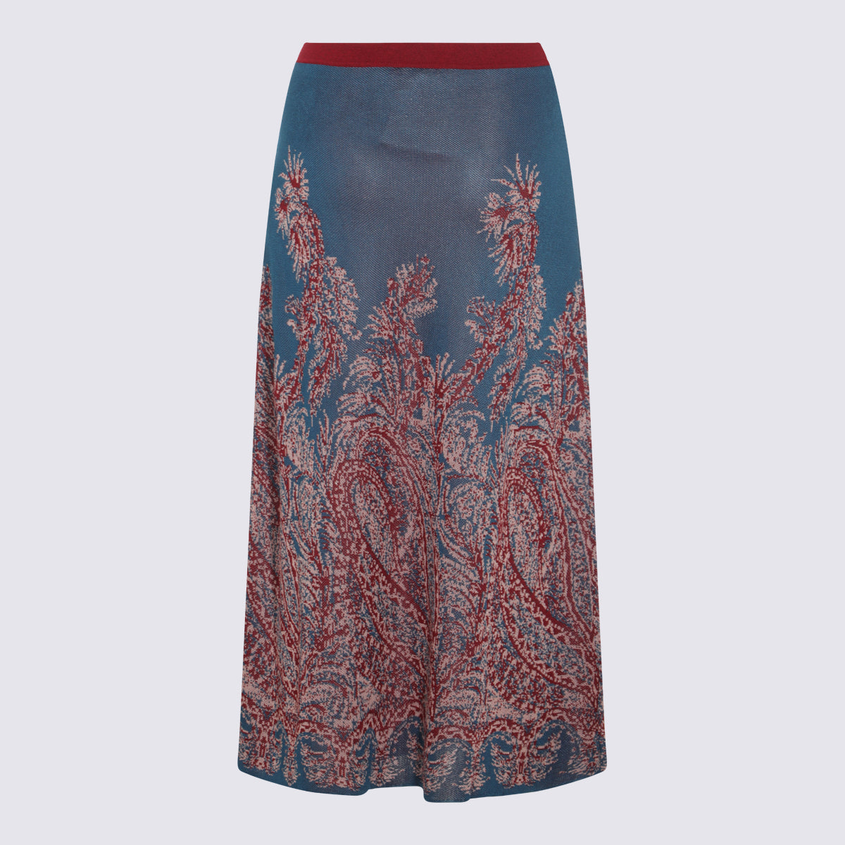 Etro Skirts Aubergine Mix _vi Pl
