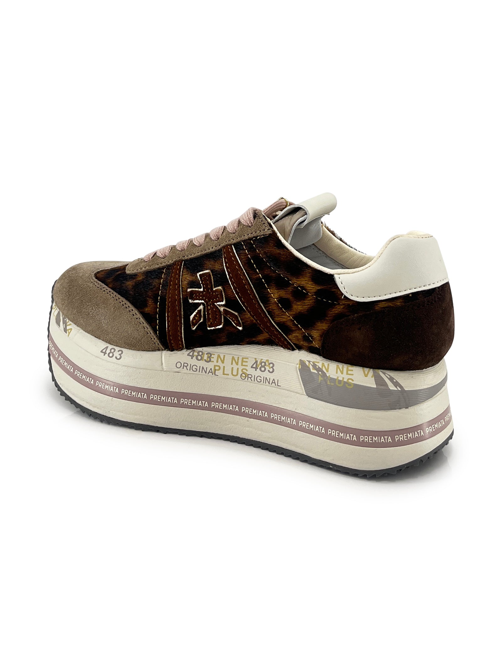 Premiata Flat Shoes Goat Leather Calf