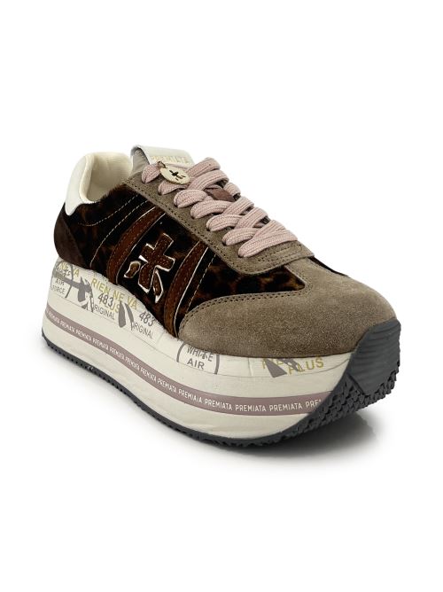 Premiata Flat Shoes Goat Leather Calf