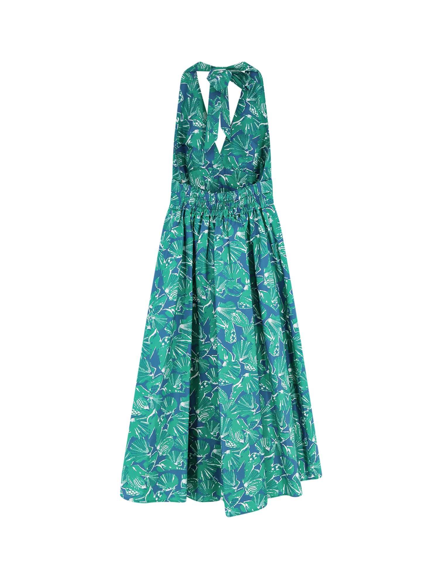 Max Mara Dresses Verde Smeraldo Cotone