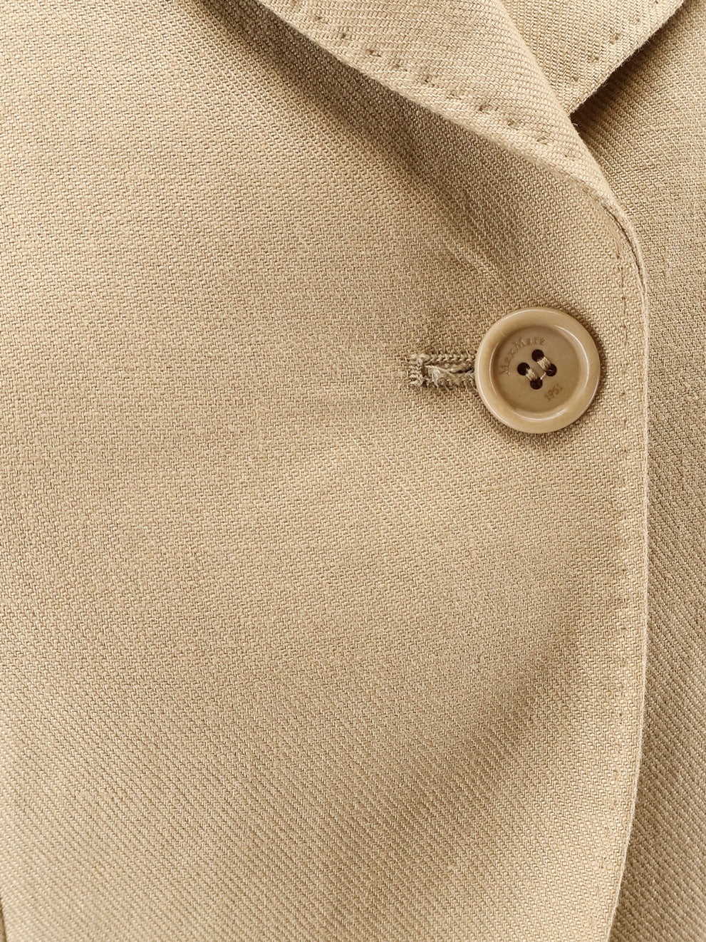 Max Mara Clothing Camel Lino