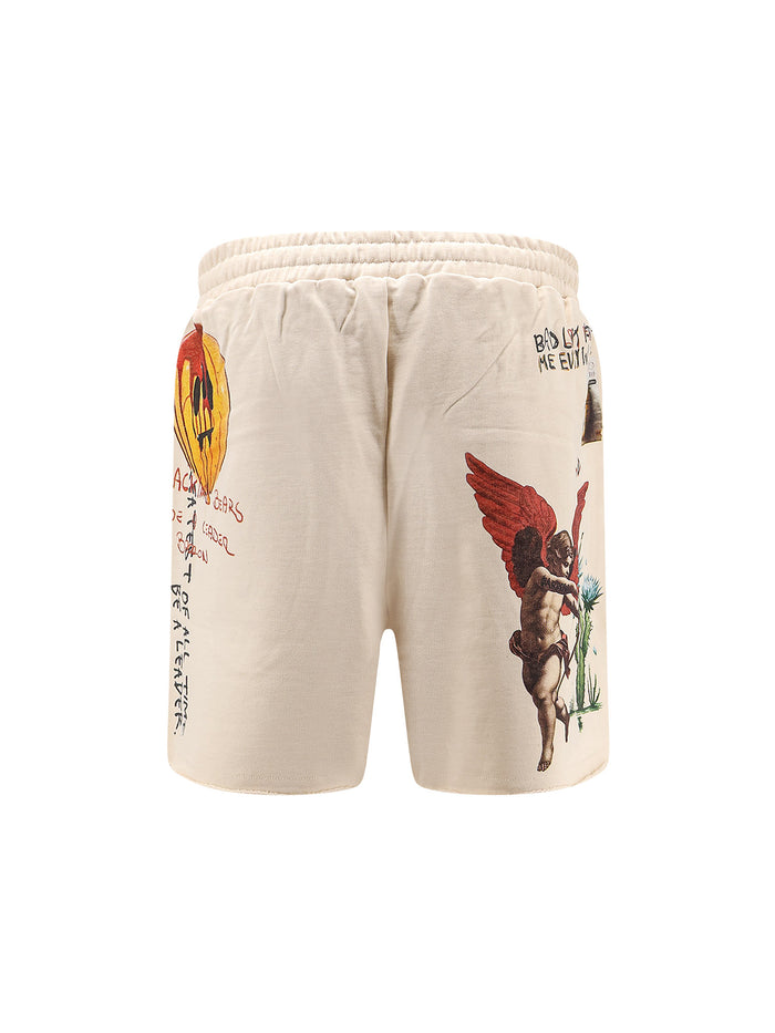 BARROW Shorts Beige Cotone