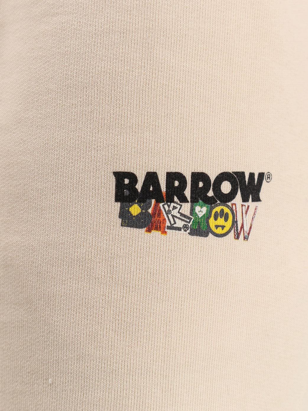 BARROW Shorts Beige Cotone