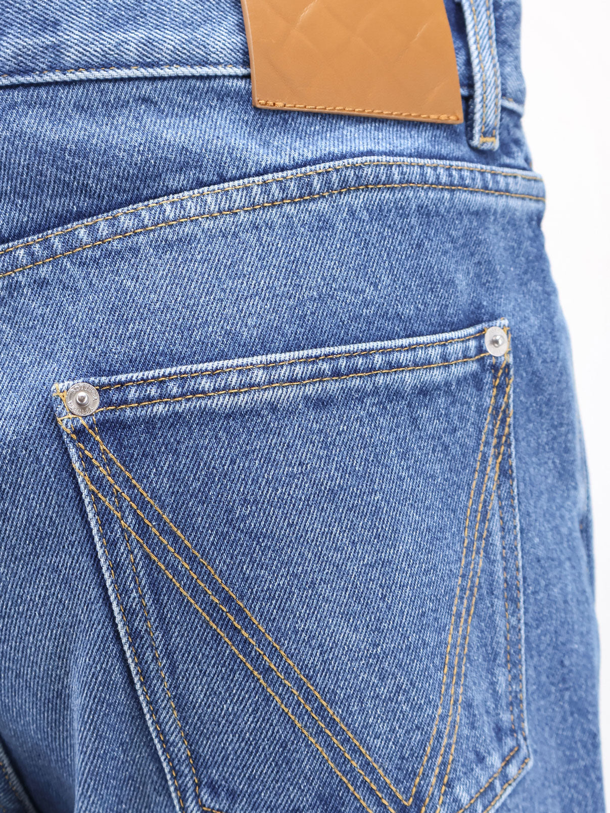 Bottega Veneta Jeans Midblue Cotone