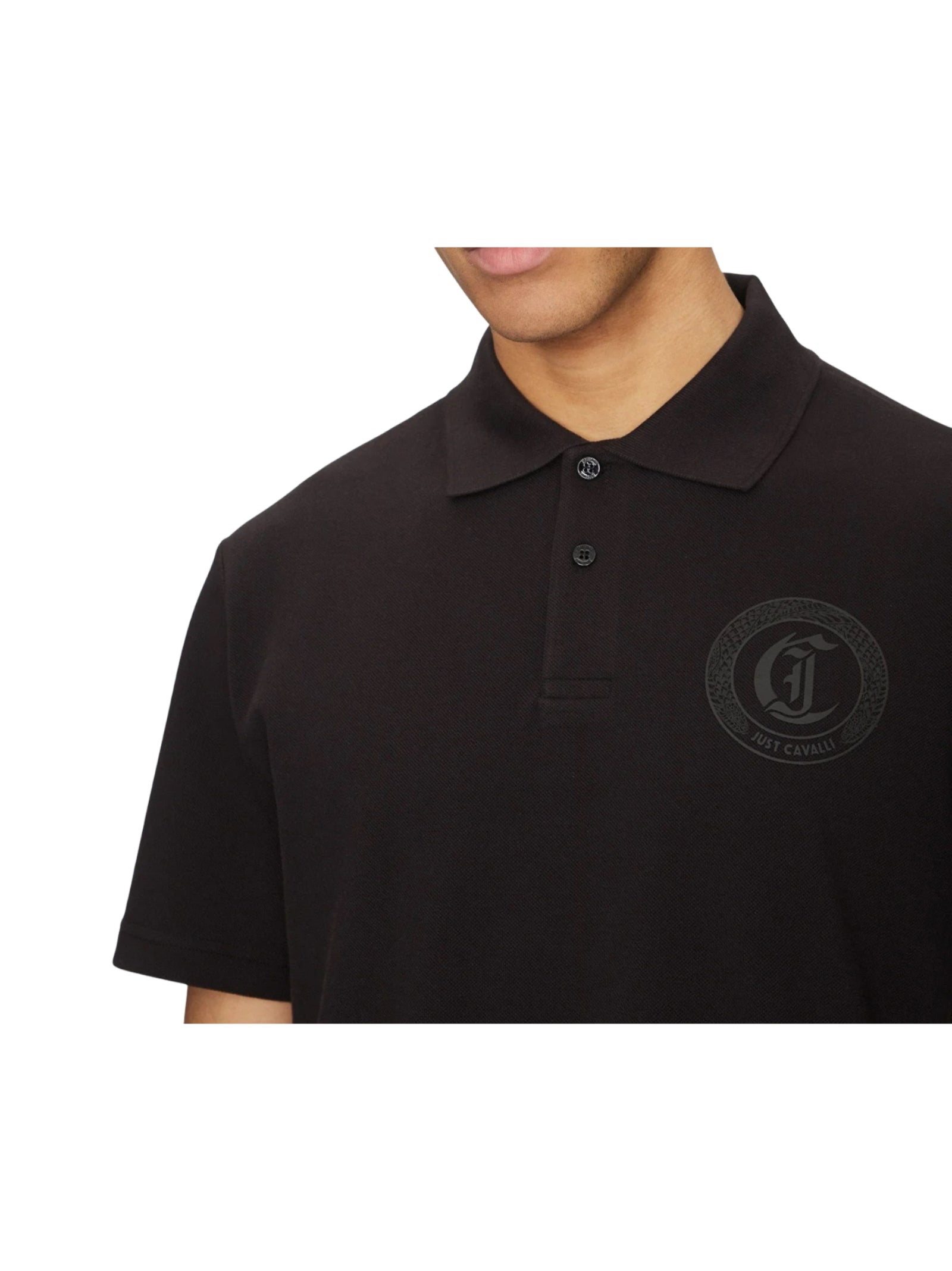 Just Cavalli T-shirts and Polos Black