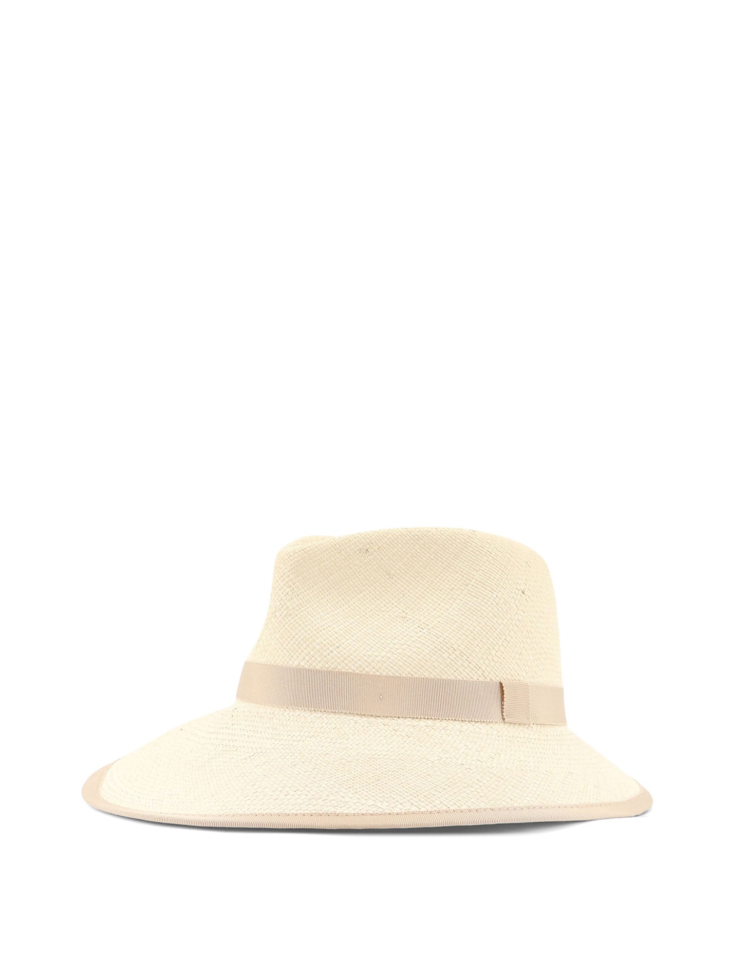 Max Mara Hats Beige Paglia