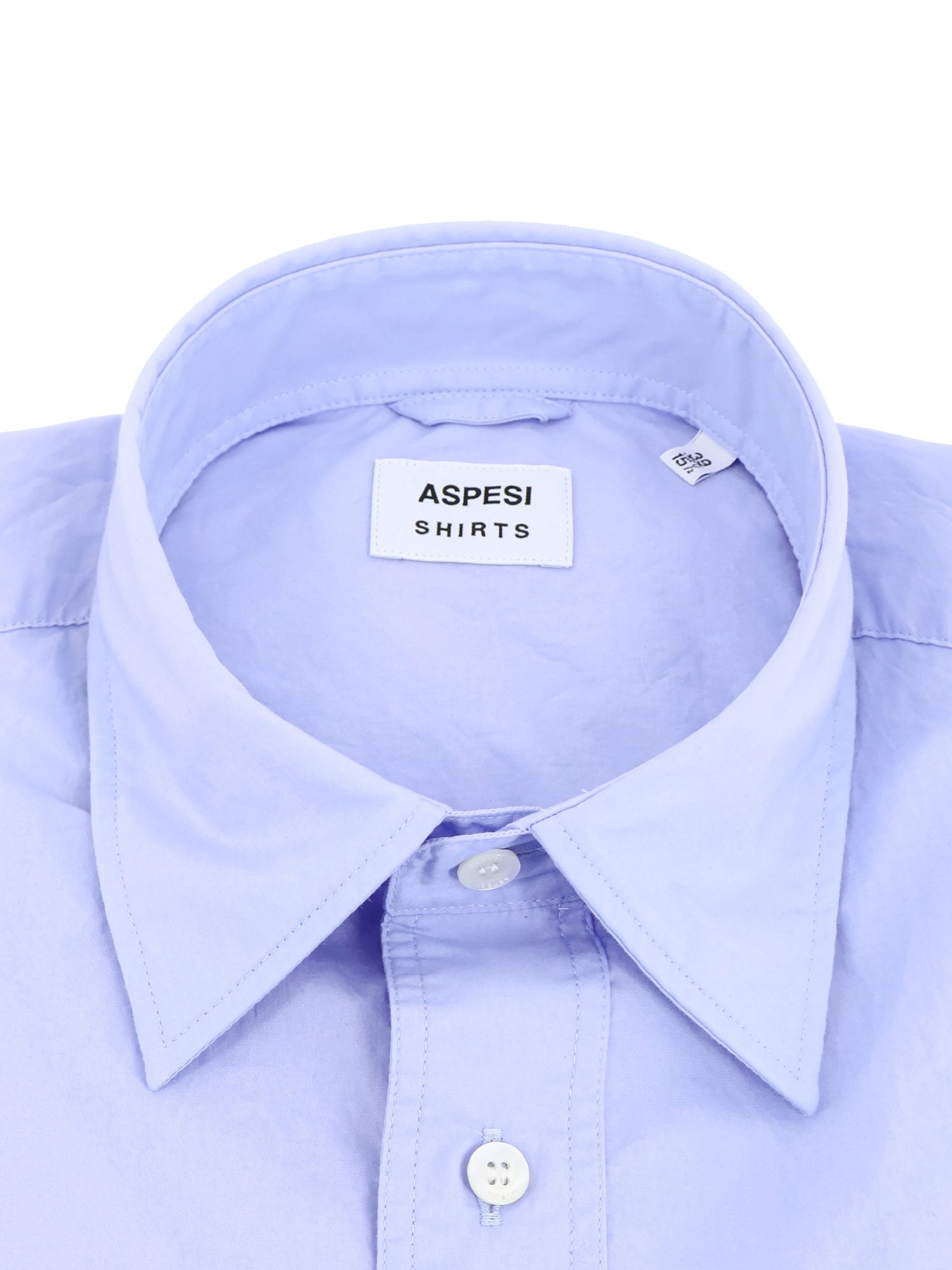 Aspesi Shirts Blue Cotone