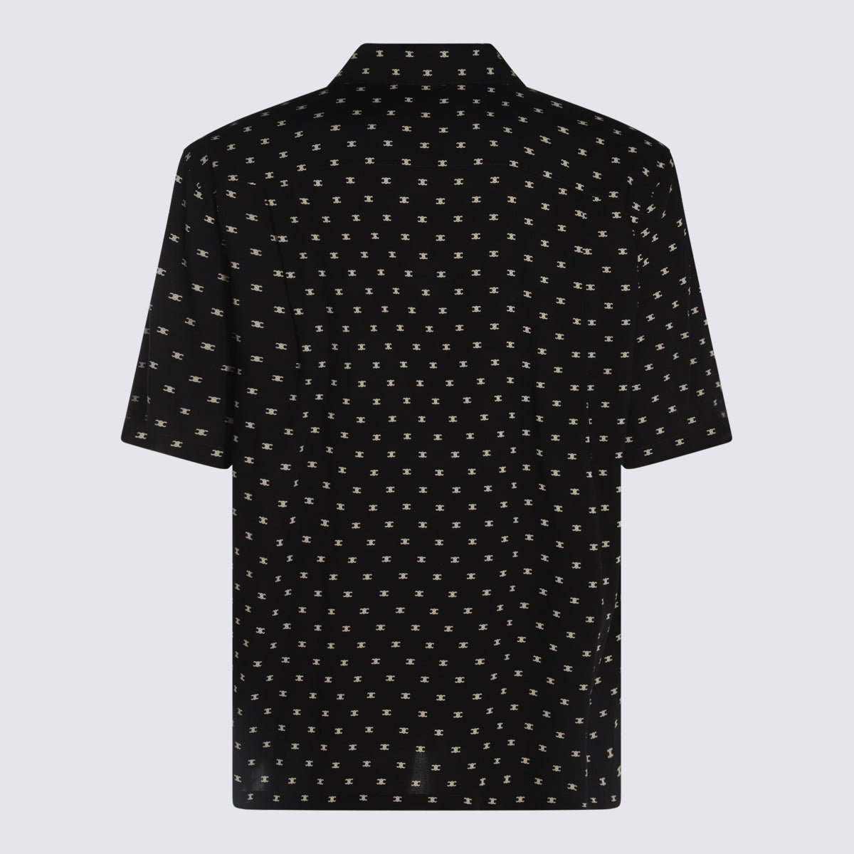 Céline Shirts Noir / Creme Viscose