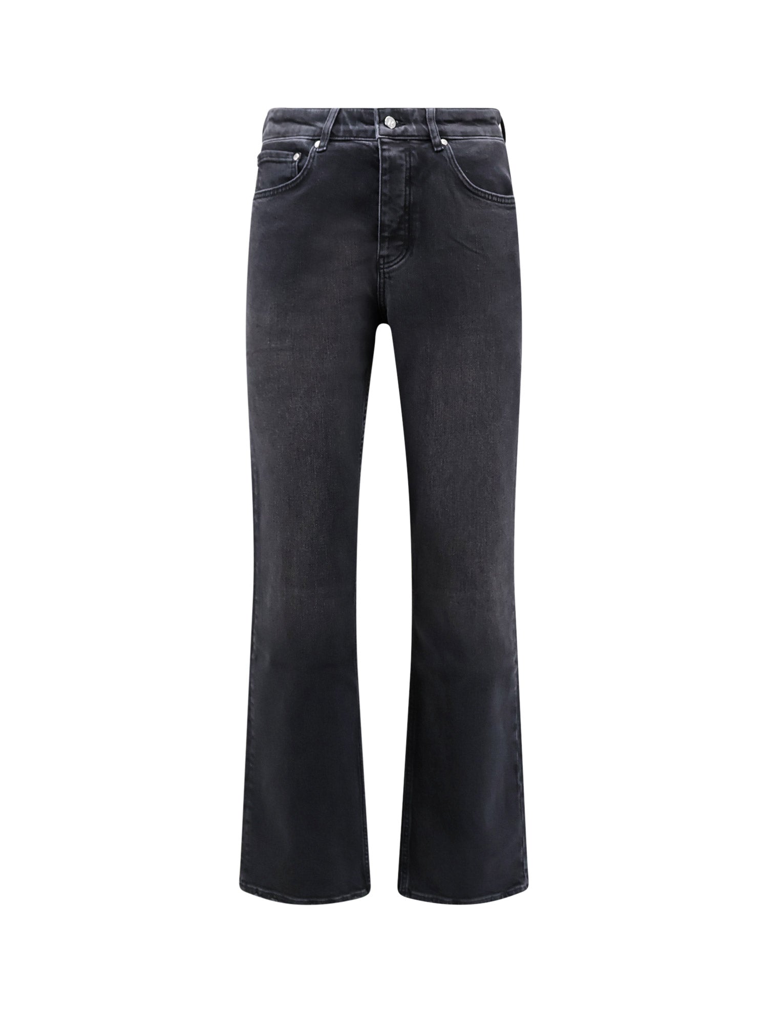 Represent Jeans Aged Black Cotone Elastan