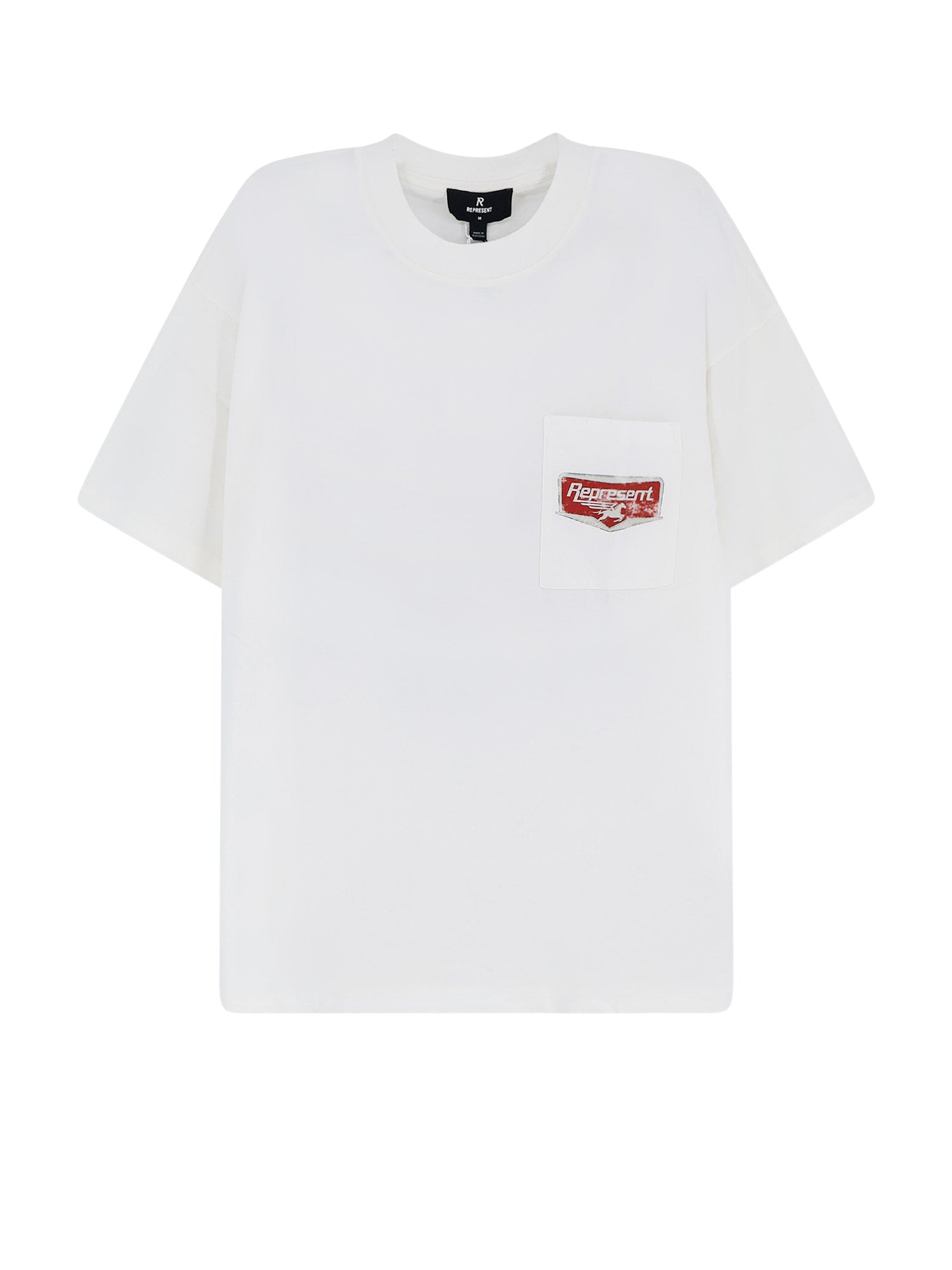 Represent T-shirts and Polos Flat White Cotone
