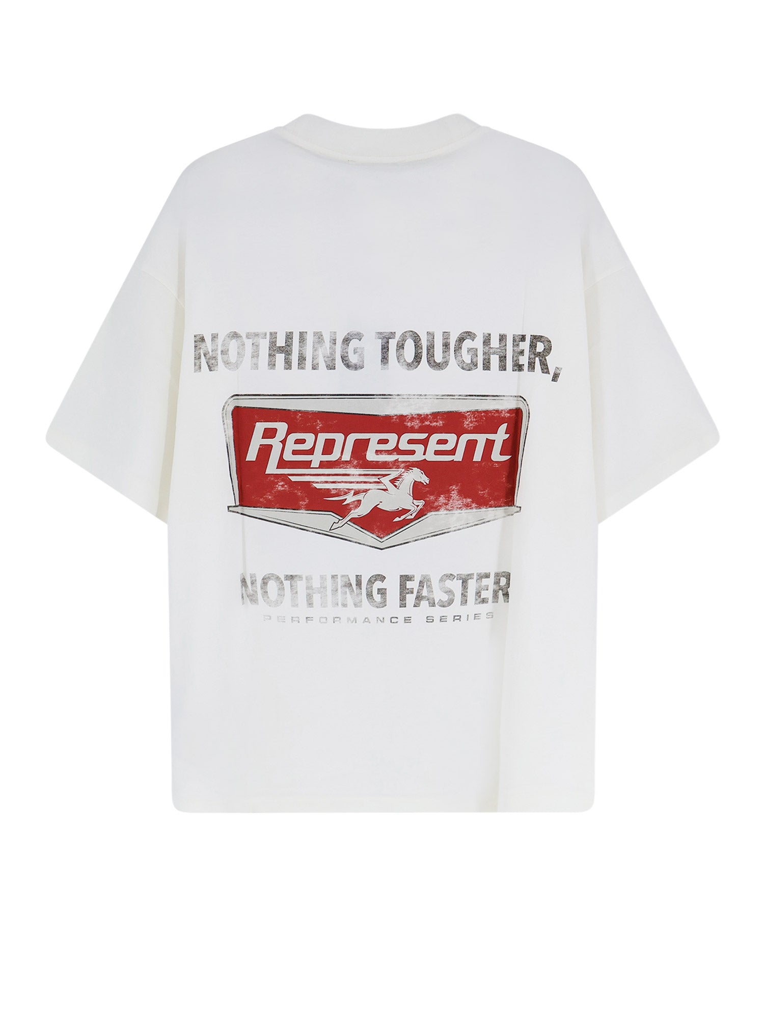 Represent T-shirts and Polos Flat White Cotone