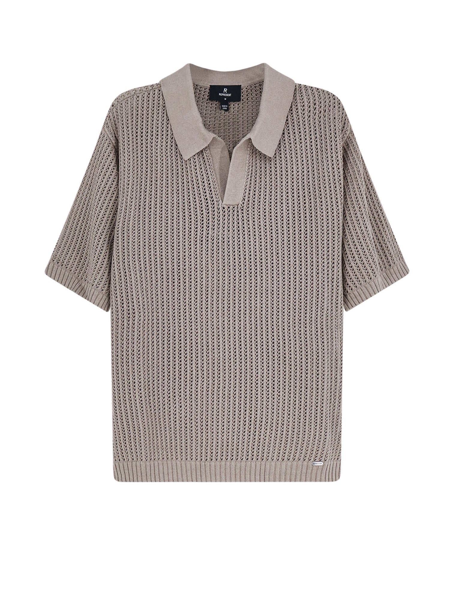 Represent T-shirts and Polos Vintage Khaki Cotone
