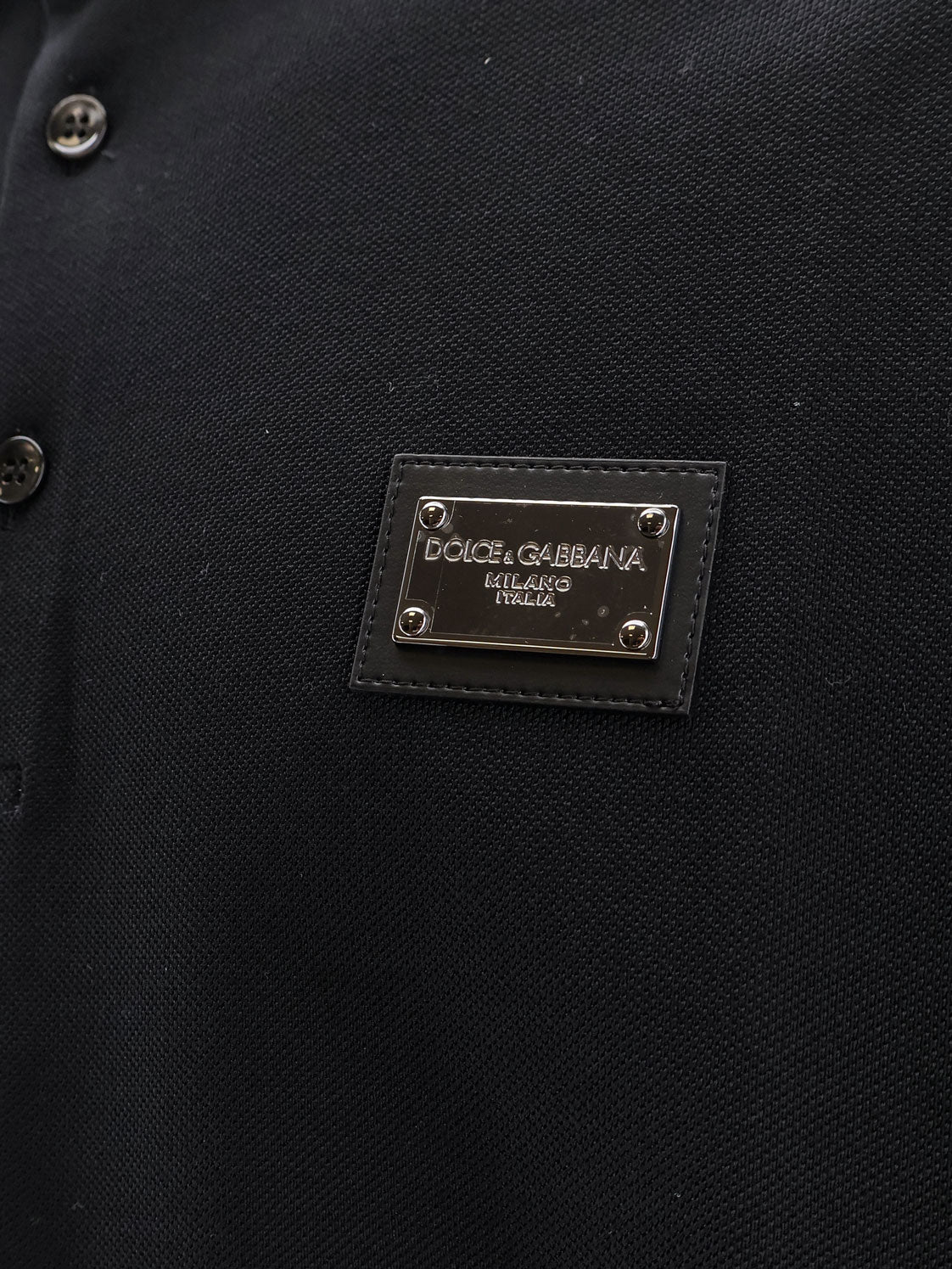 Dolce & Gabbana T-shirts and Polos Black Cotone