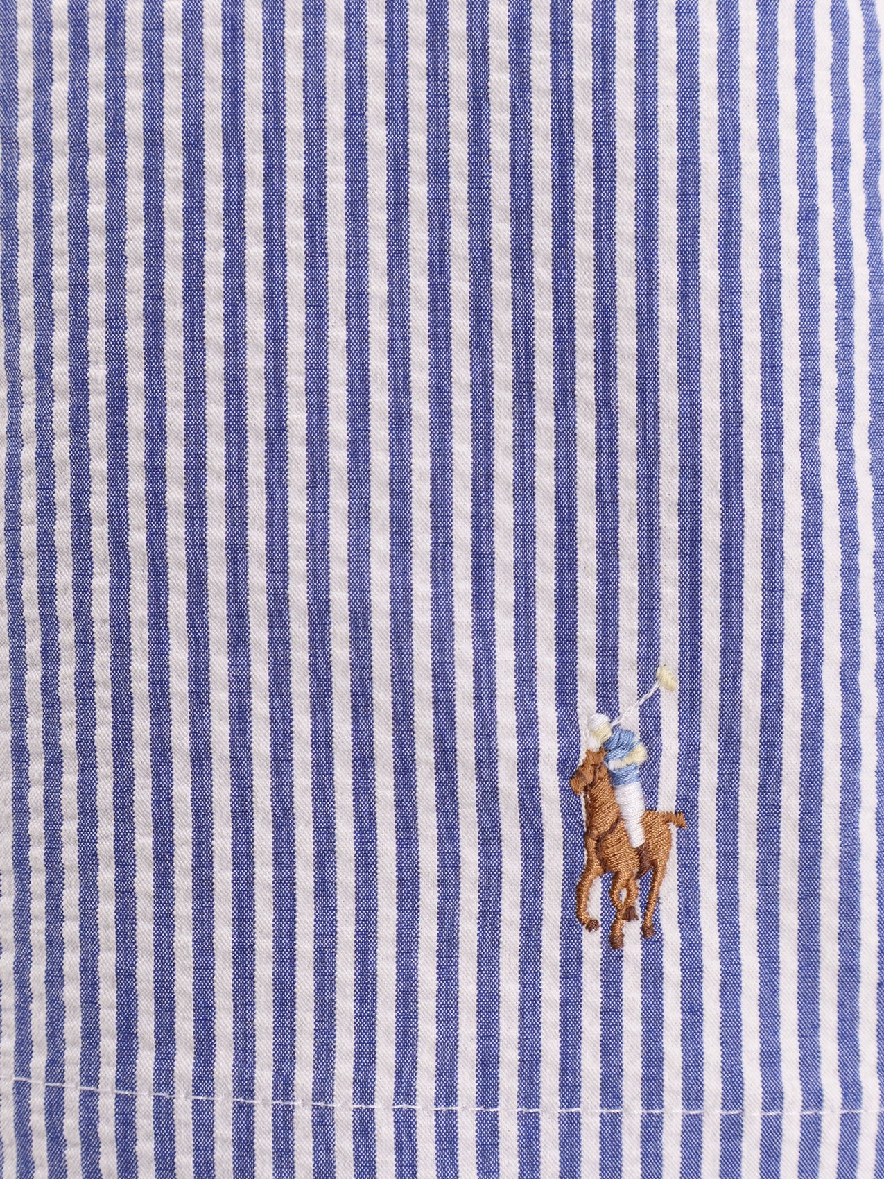 Polo Ralph Lauren Sea clothing Cruise Royal Seersucker Cotone Poliestere Elastan