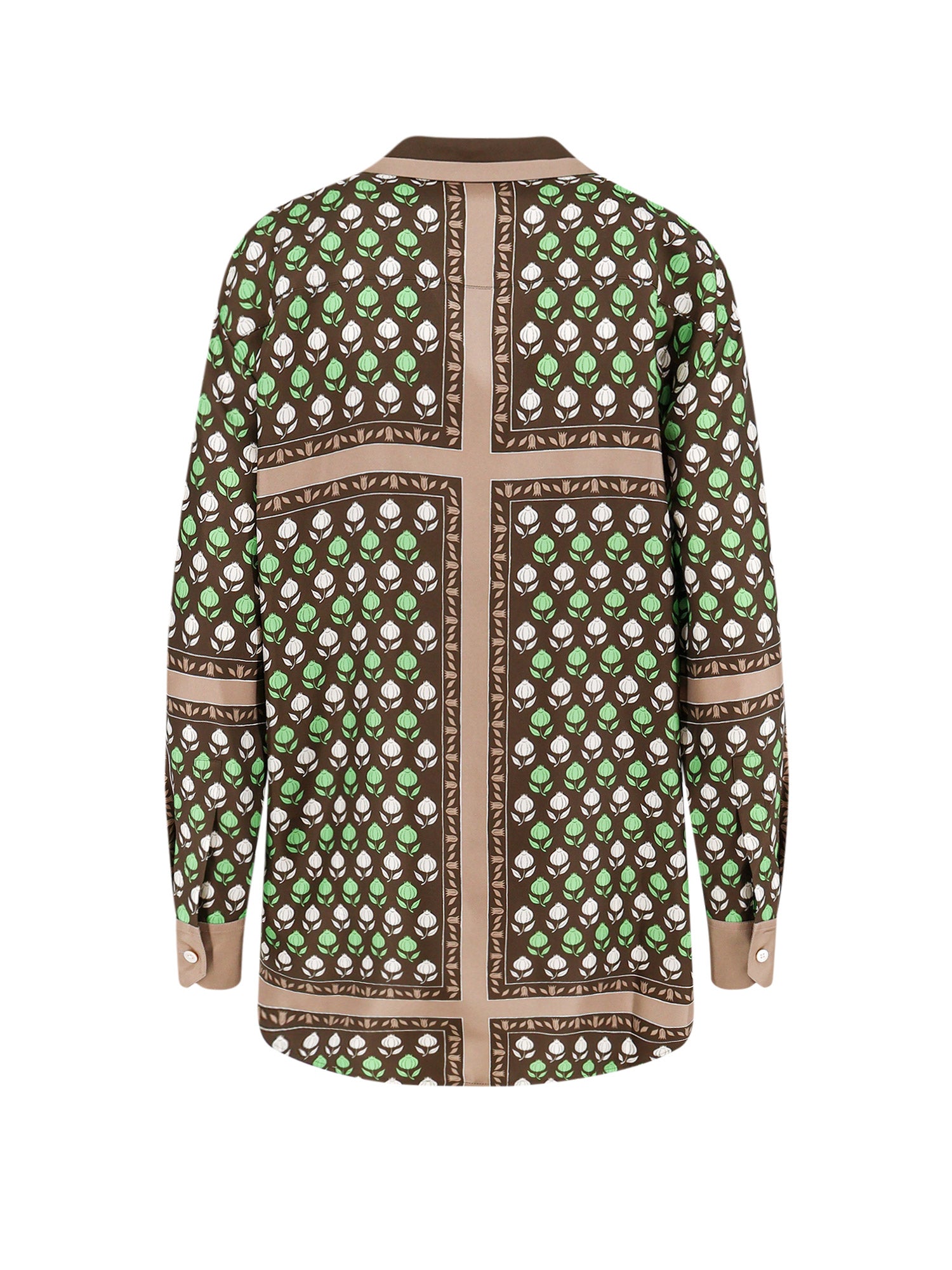 Tory Burch Shirts Brown Seta