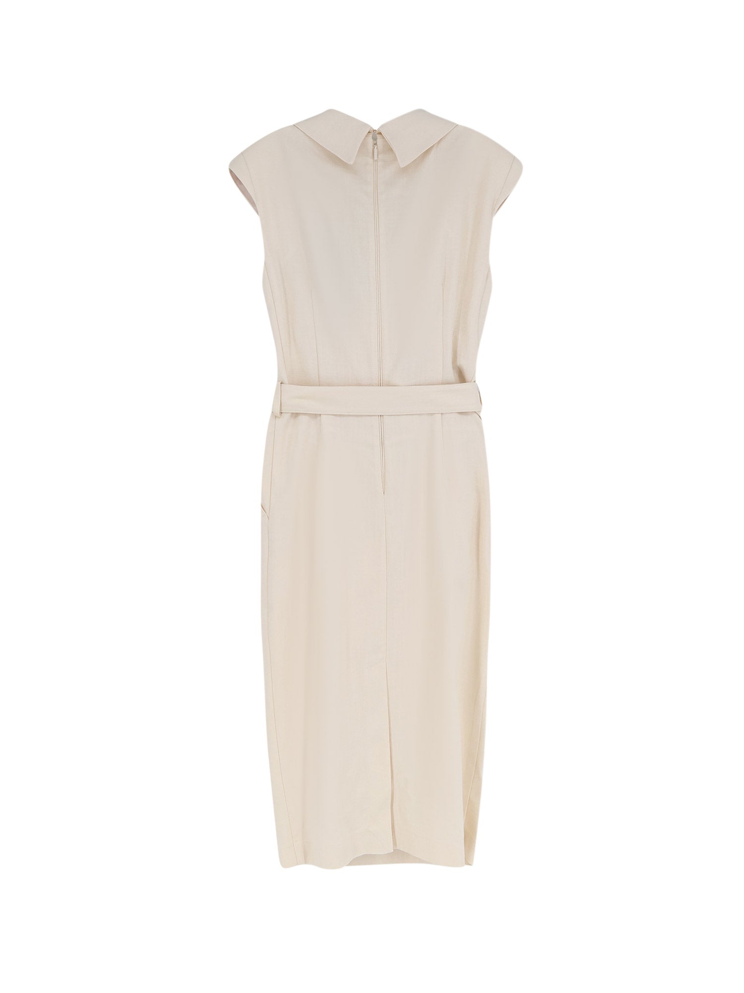 Pinko Dresses White Viscosa Poliestere Elastan