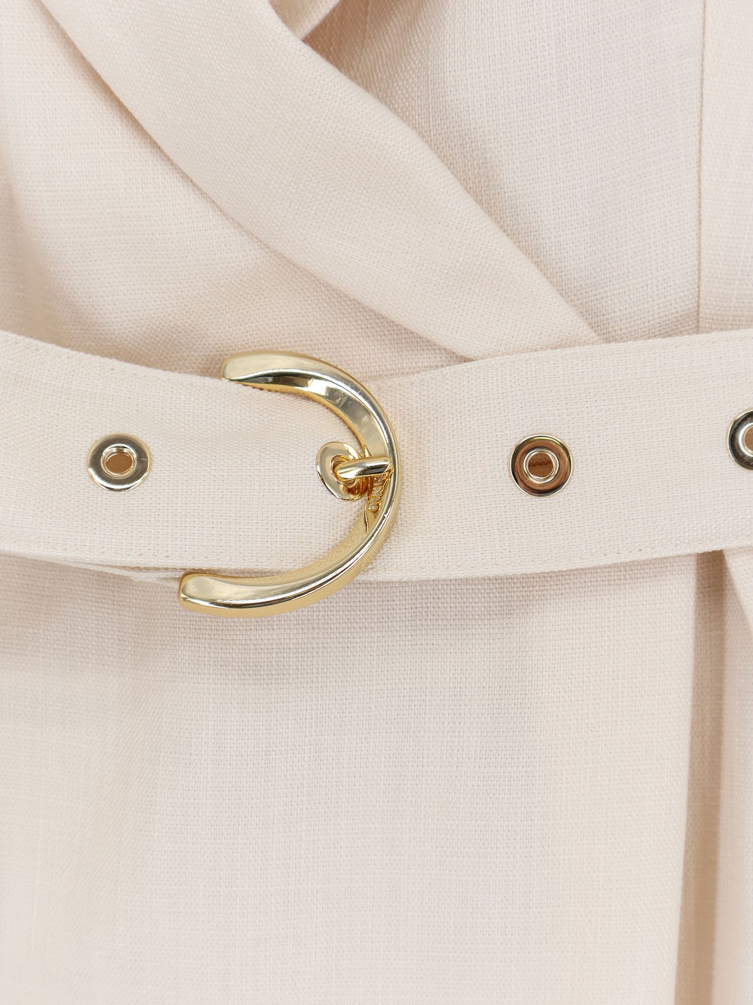 Pinko Dresses White Viscosa Poliestere Elastan