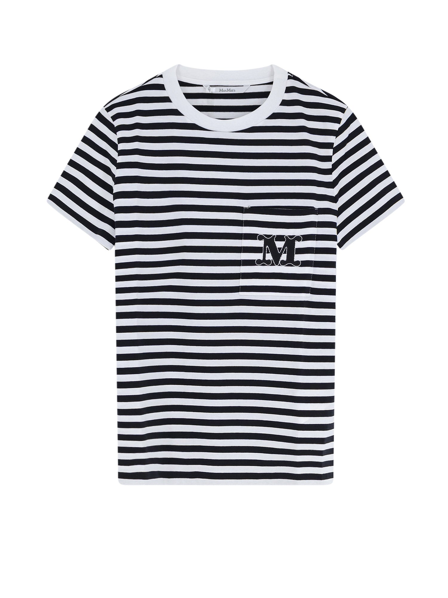 Max Mara T-shirts and Polos Black Cotone