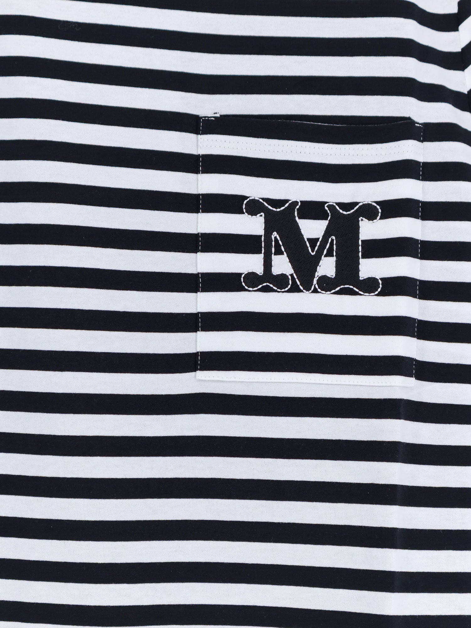 Max Mara T-shirts and Polos Black Cotone