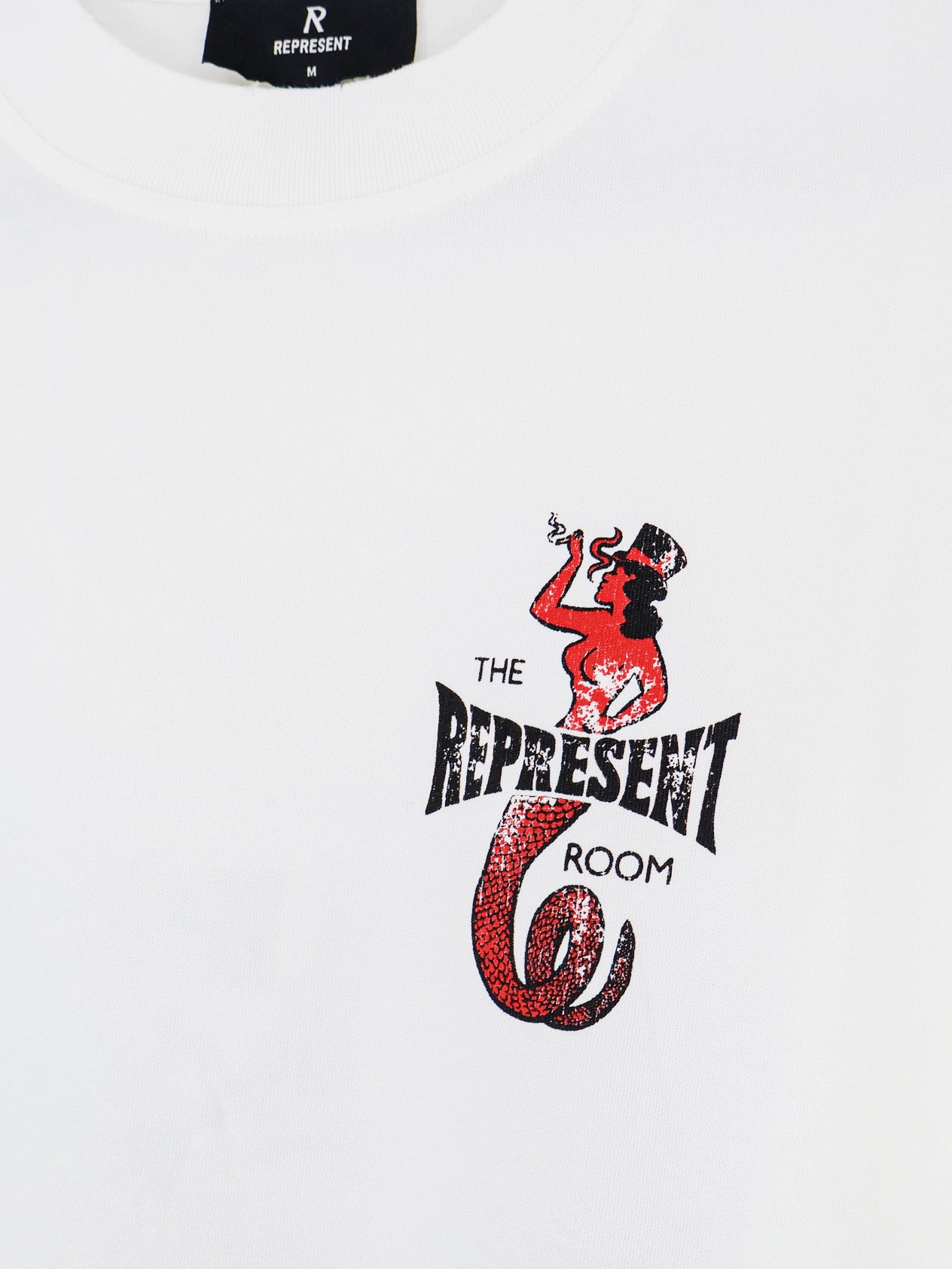 Represent T-shirts and Polos Flat White Cotone