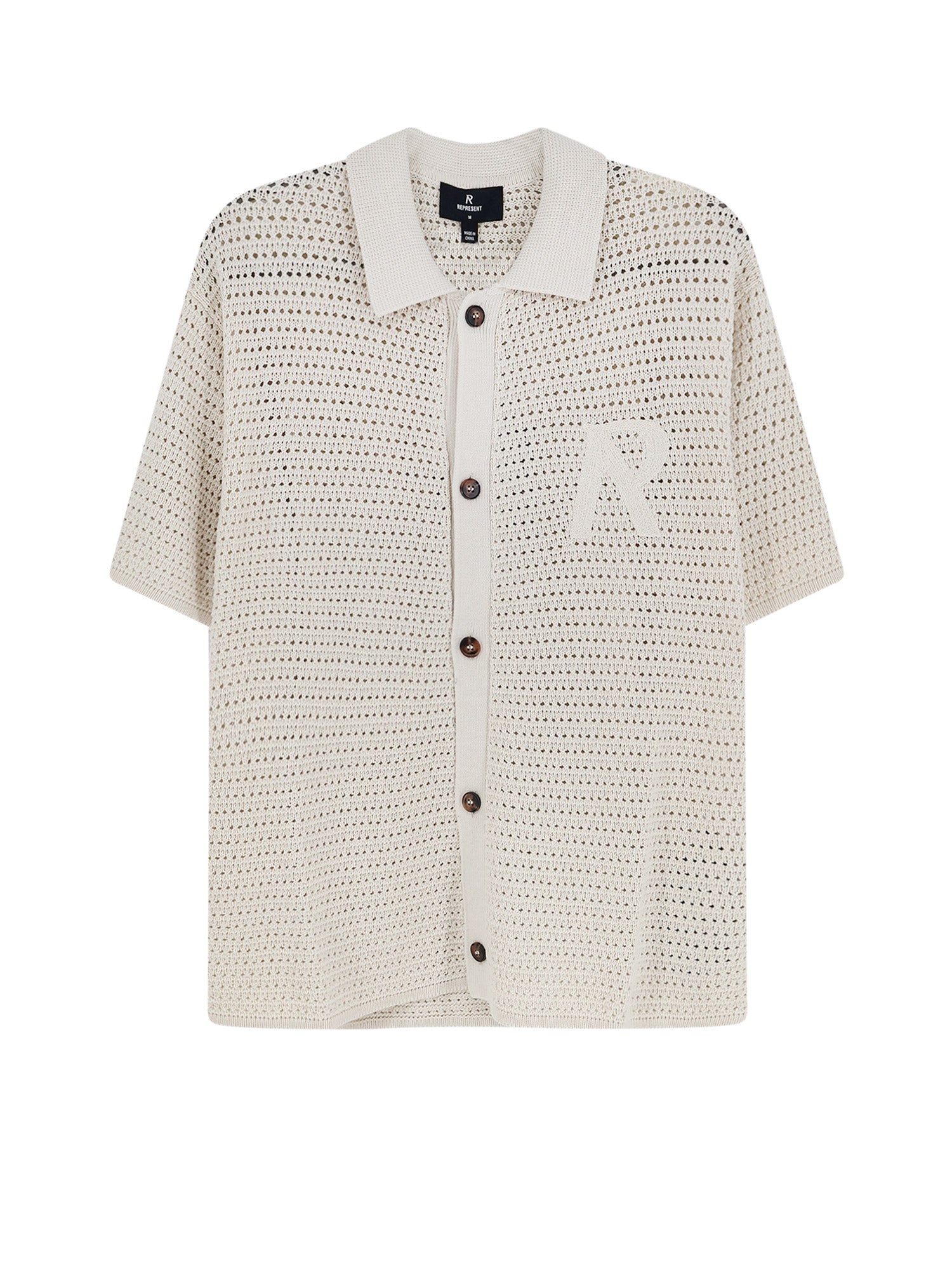 Represent T-shirts and Polos Beige Cotone