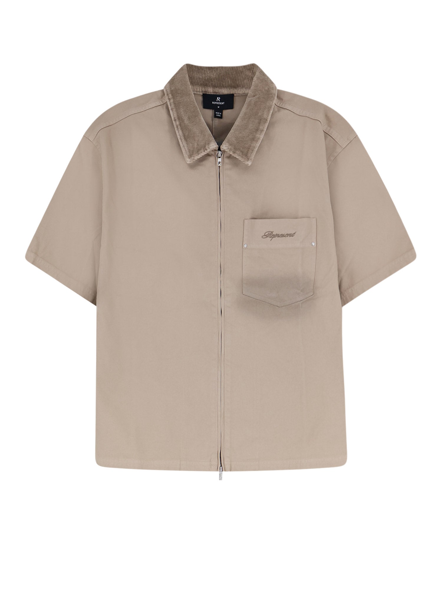 Represent Shirts Vintage Khaki Cotone