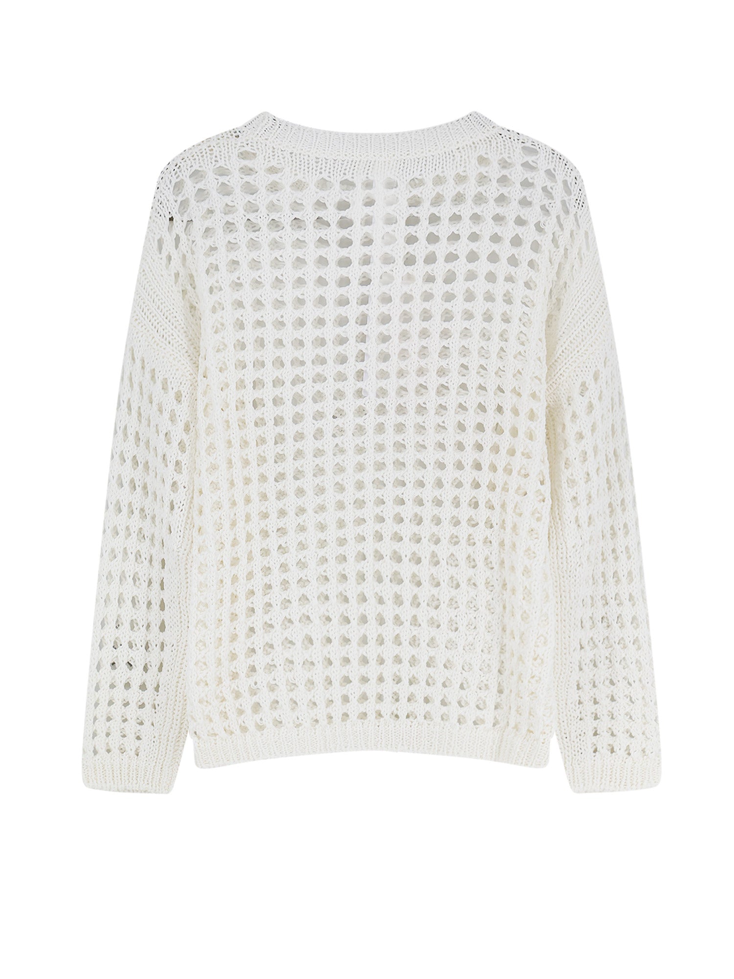 Max Mara Sweaters White Cotone