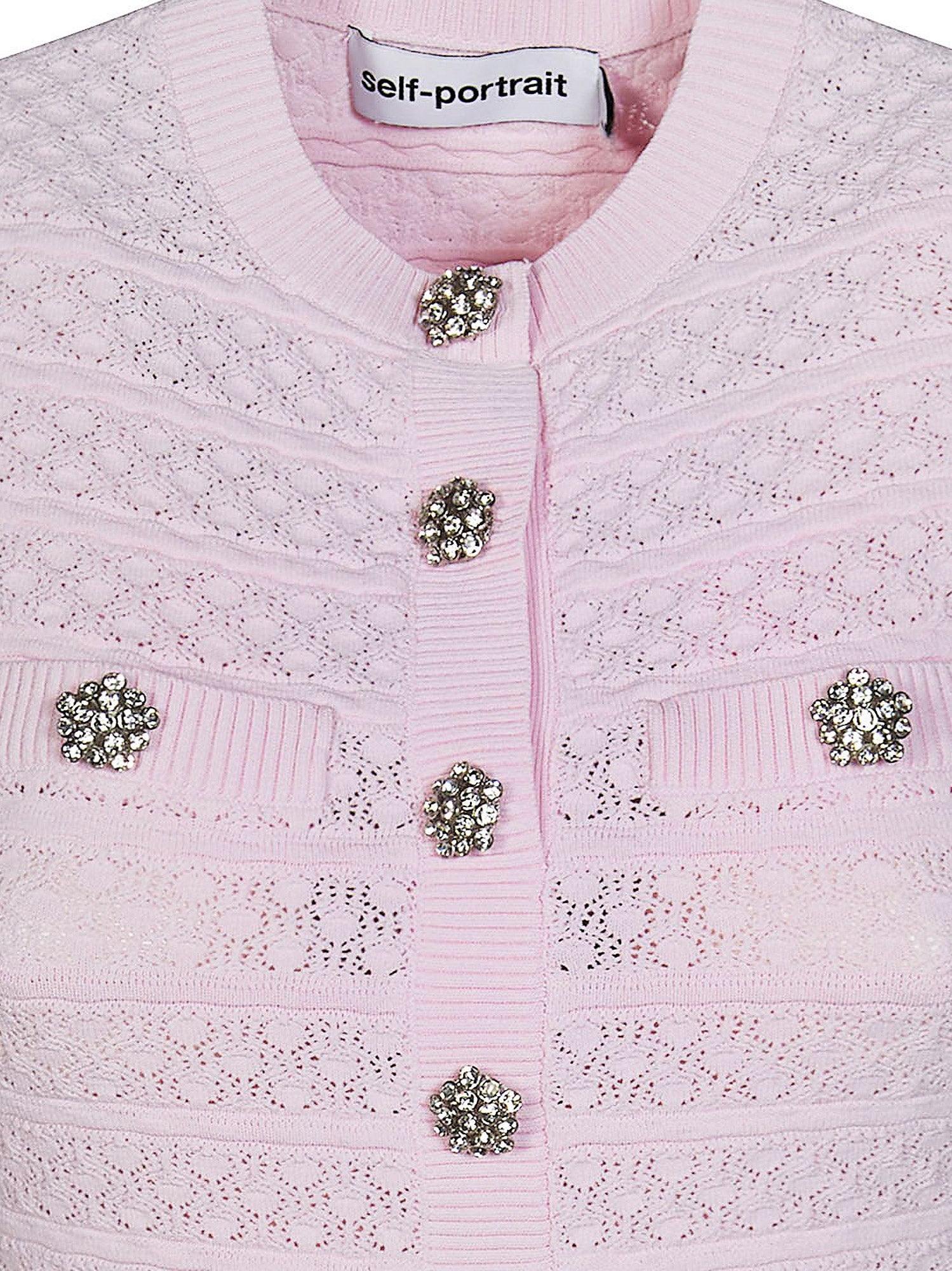 SELF PORTRAIT Dresses Pink Viscosa Poliestere