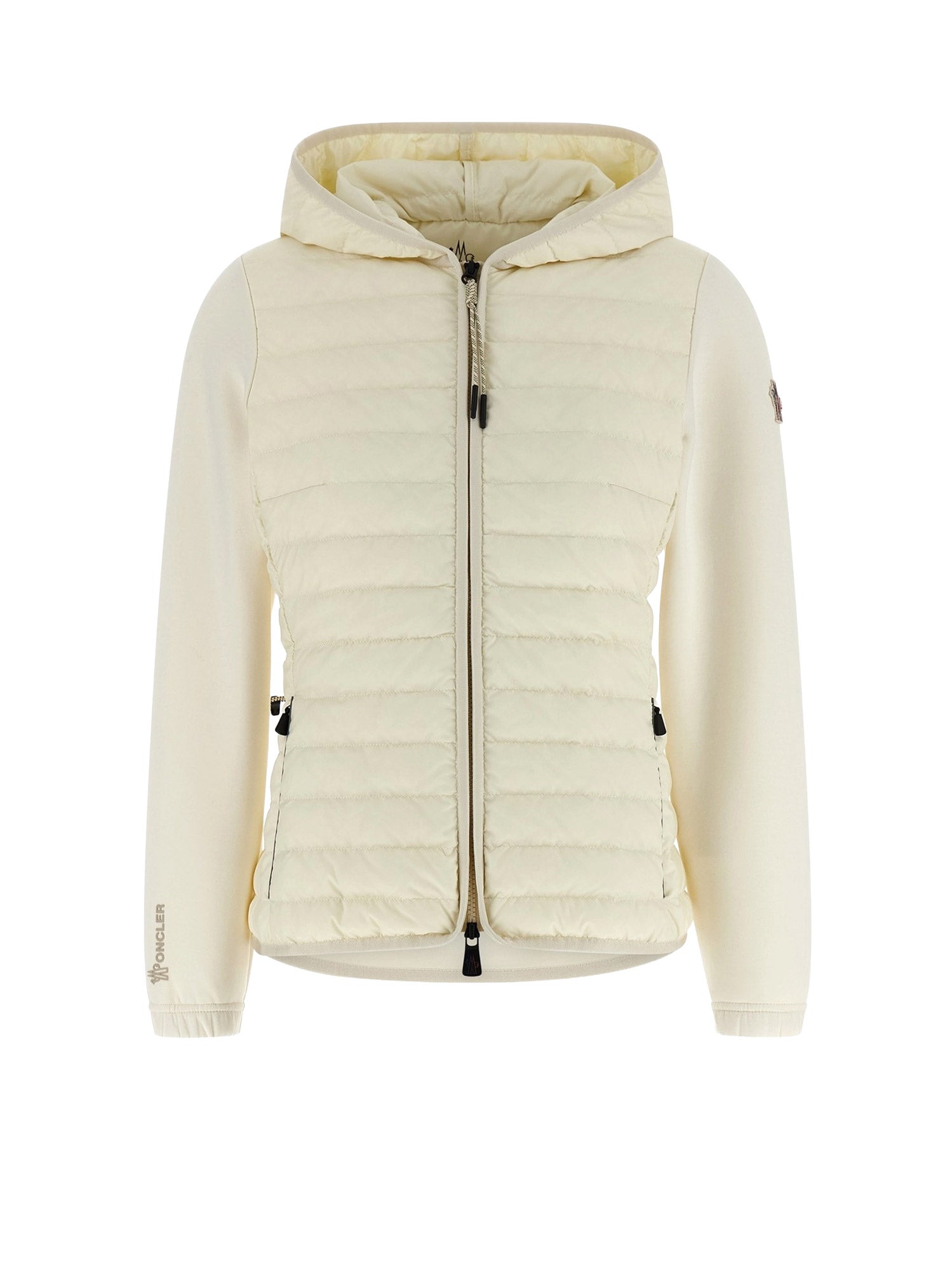 MONCLER GRENOBLE Jackets White Poliestere Viscosa Elastan