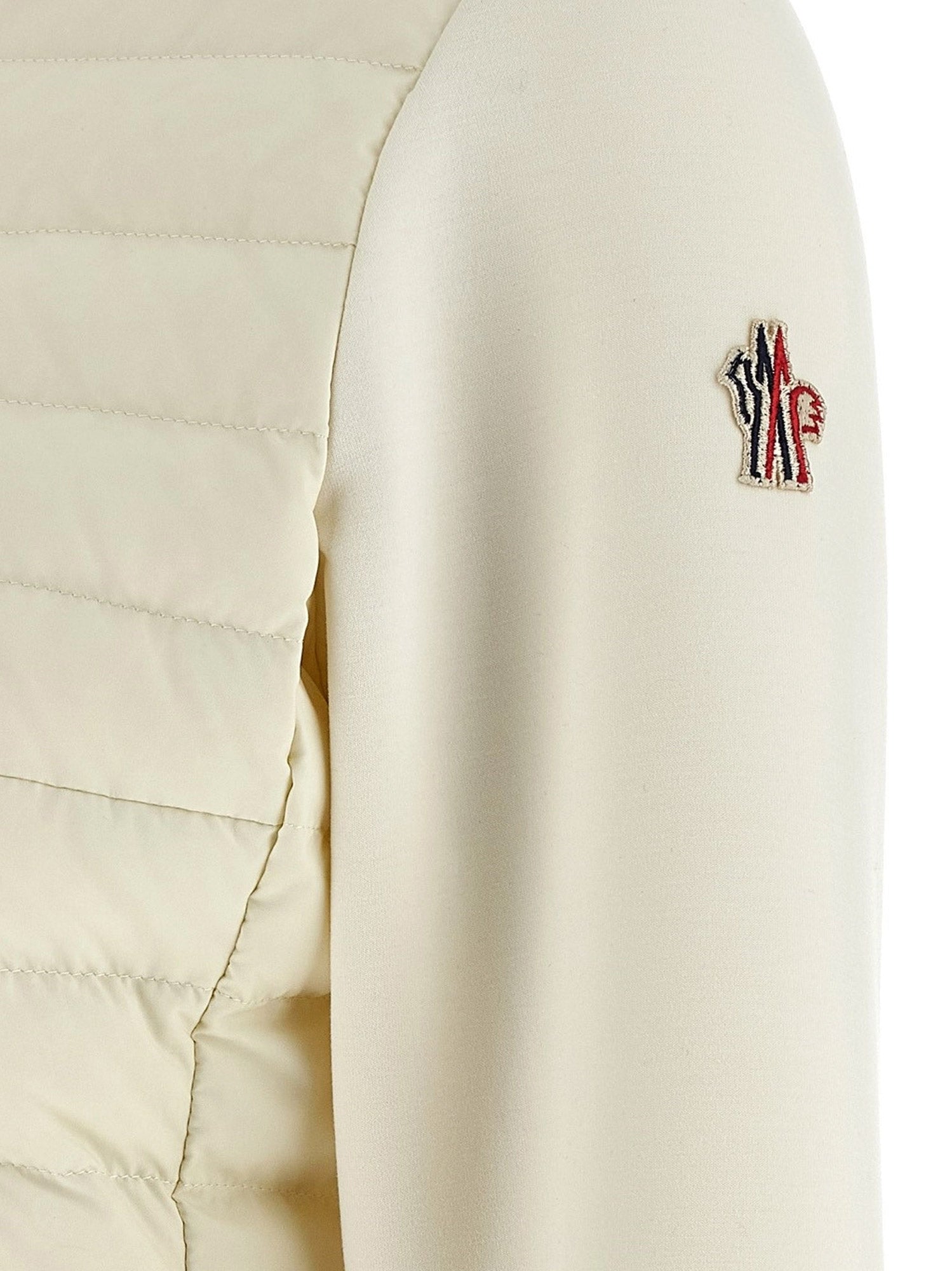 MONCLER GRENOBLE Jackets White Poliestere Viscosa Elastan
