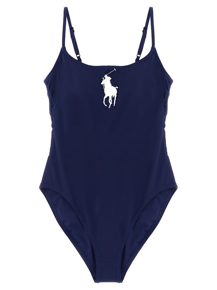 Kennedy One-Piece Swimsuit Blue Recycled Nylon Beachwear