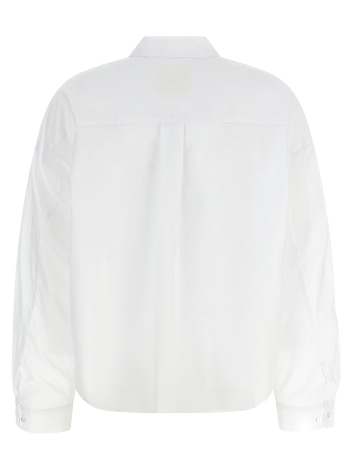 Heather shirt White Cotton Shirt, Blouse