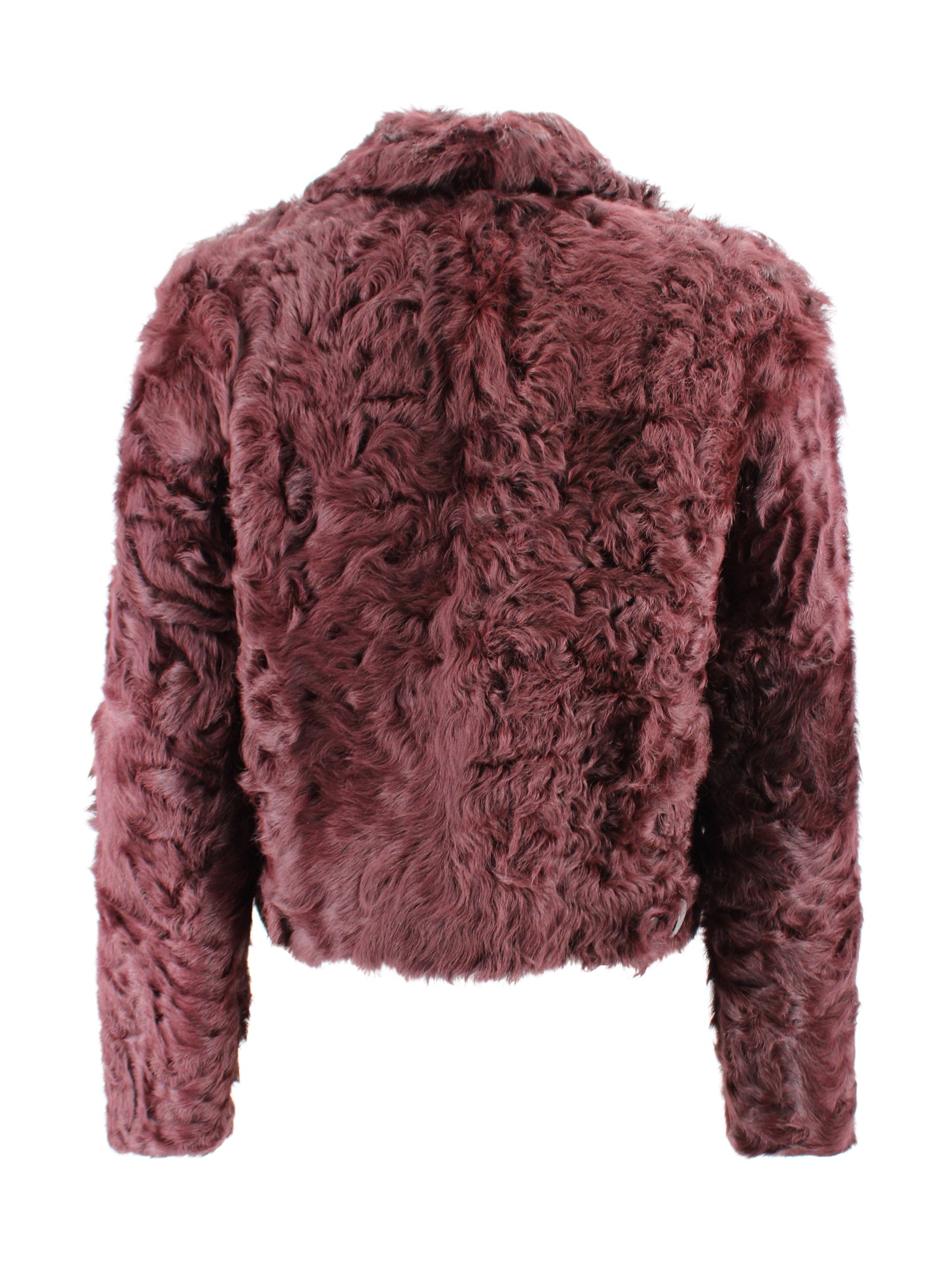 Brunello Cucinelli Jackets Rosso Pelliccia Montone