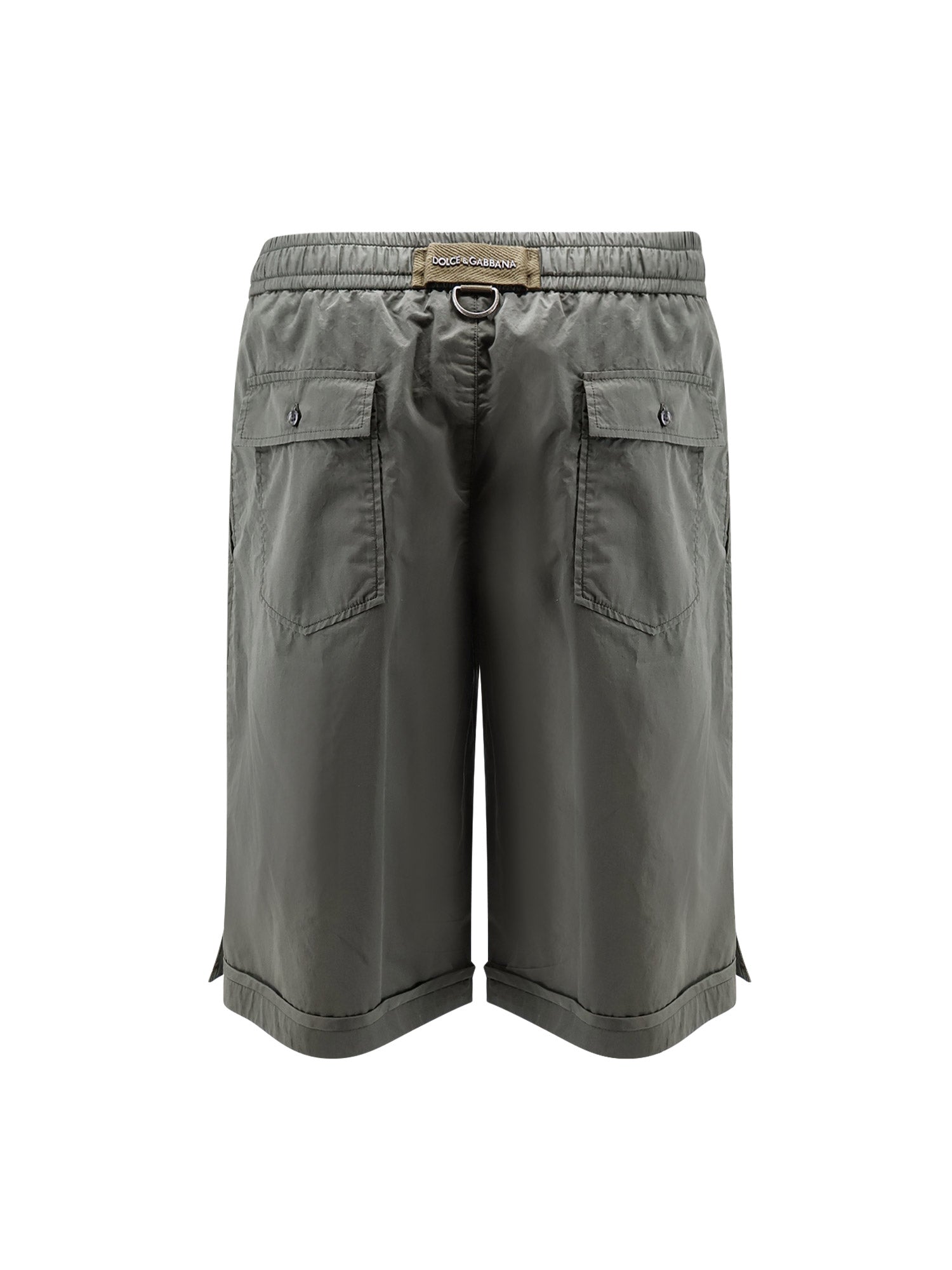 Dolce & Gabbana Shorts Grigio Scuro 4 Cotone