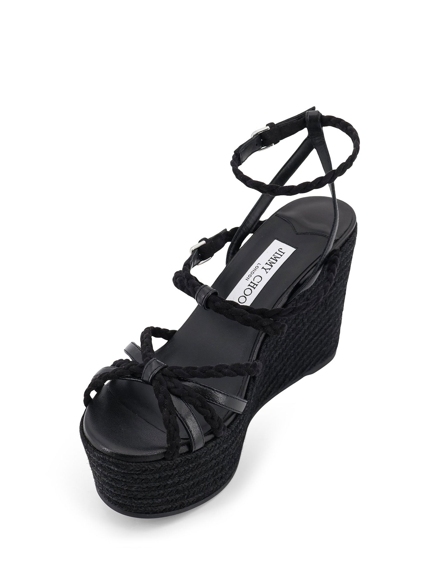 Jimmy Choo Sandals Black Pelle