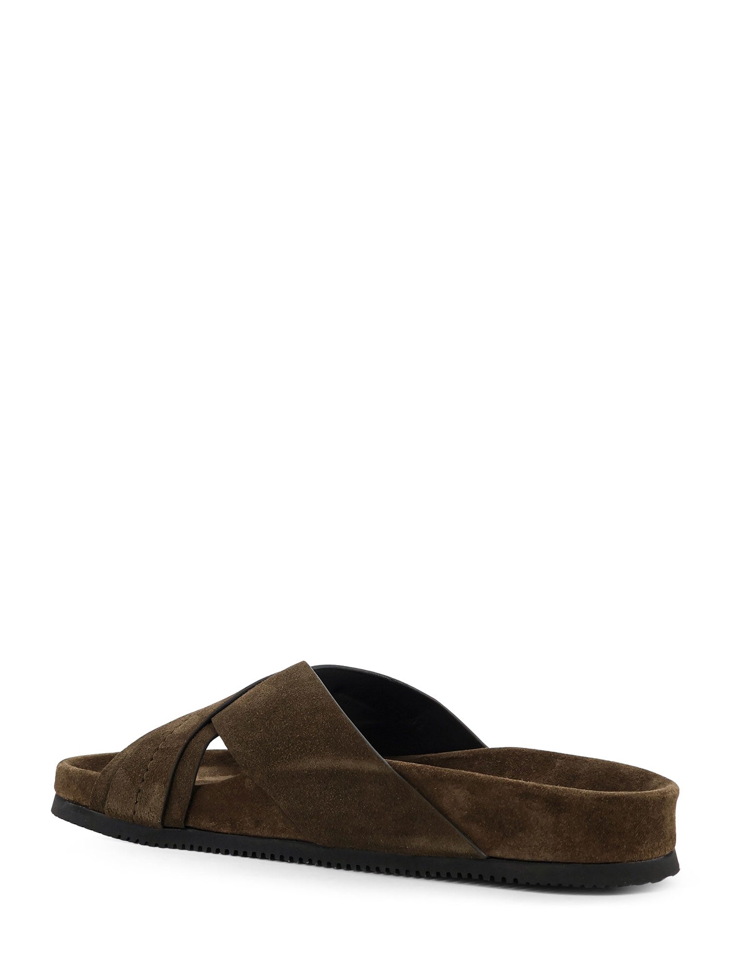 Tom Ford Sandals Khaki Suede