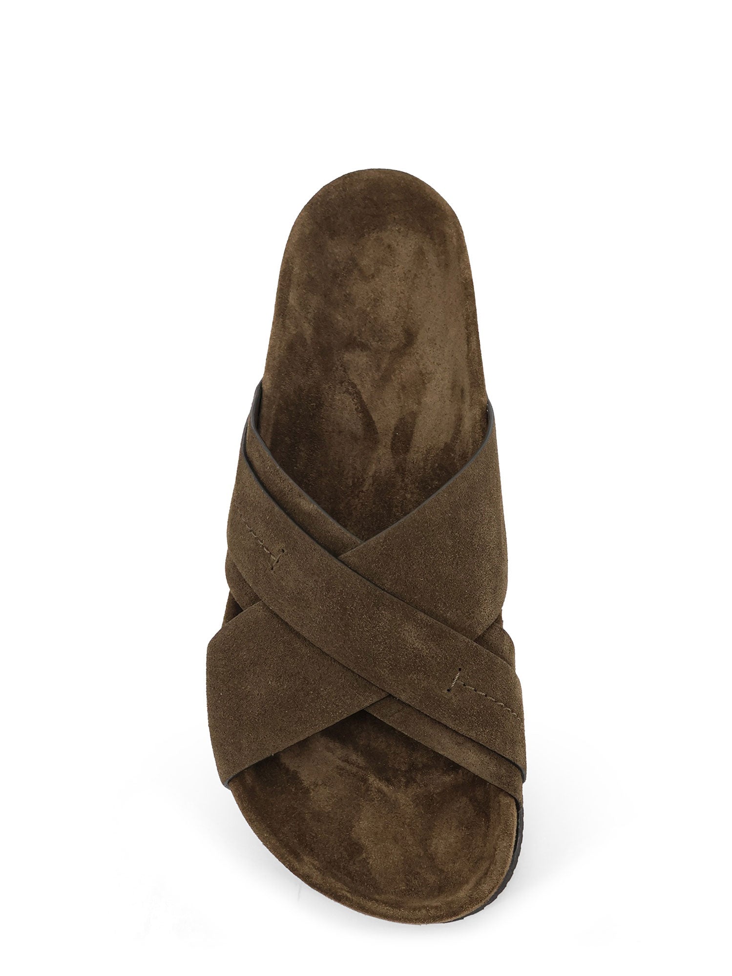 Tom Ford Sandals Khaki Suede