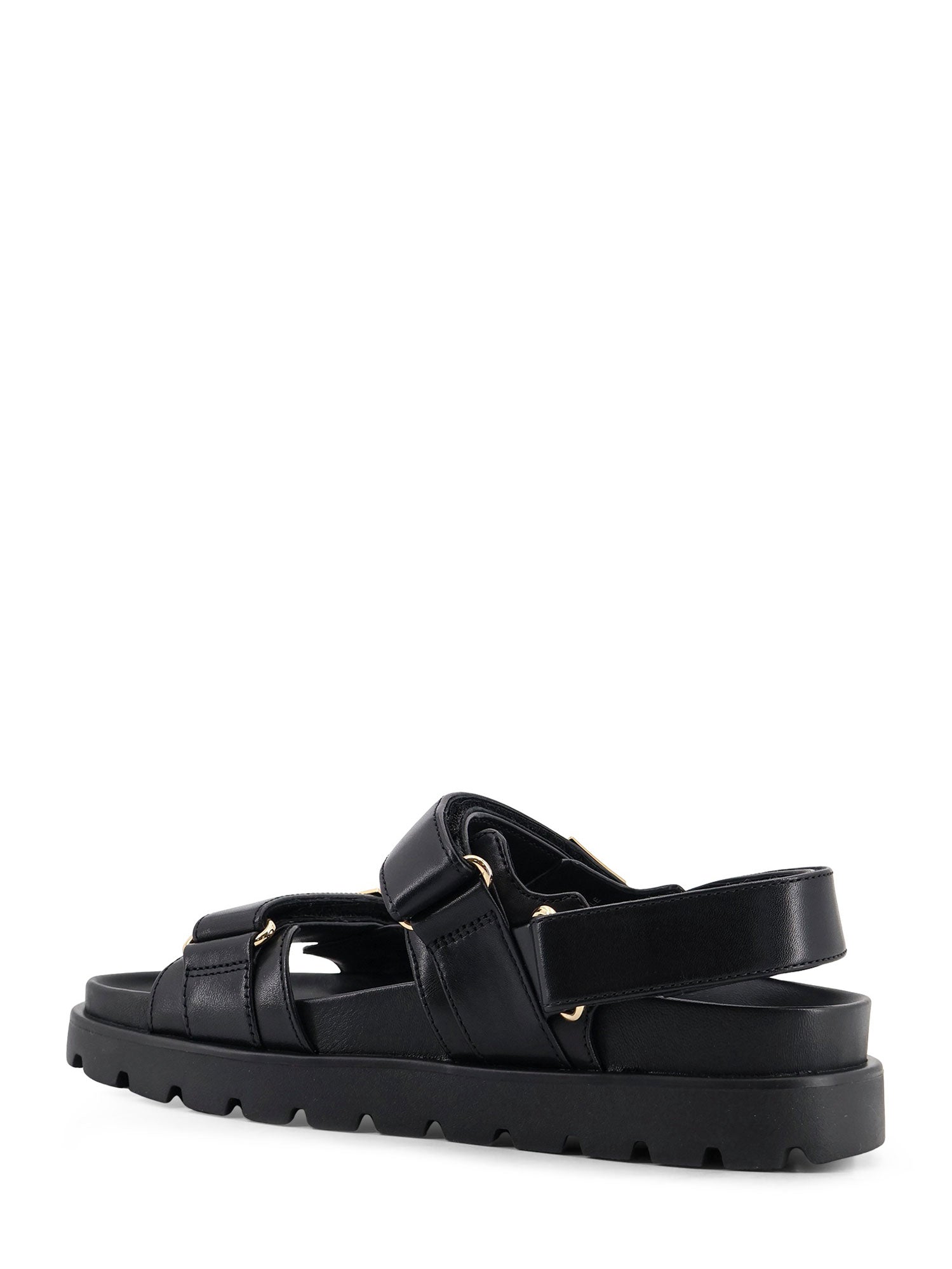 Tory Burch Sandals Black Pelle