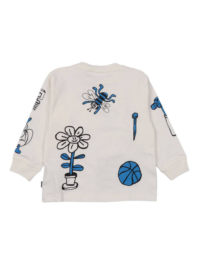 Rube T-shirts Long sleeves White Cotton Organic Short T-shirt