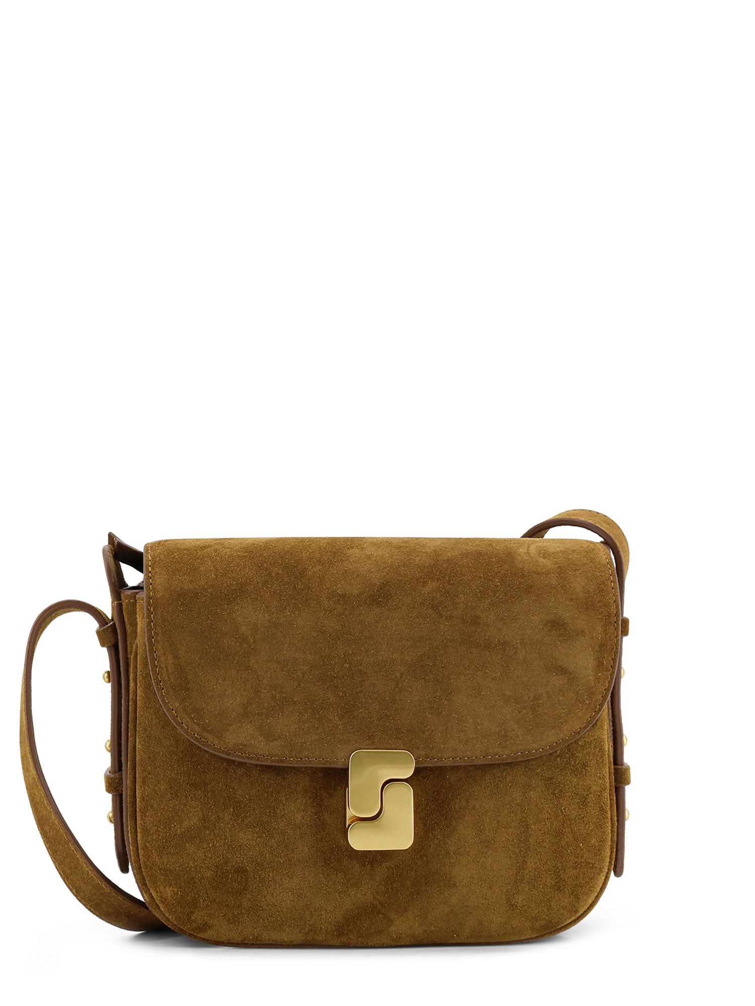SOEUR Bags Brown Suede