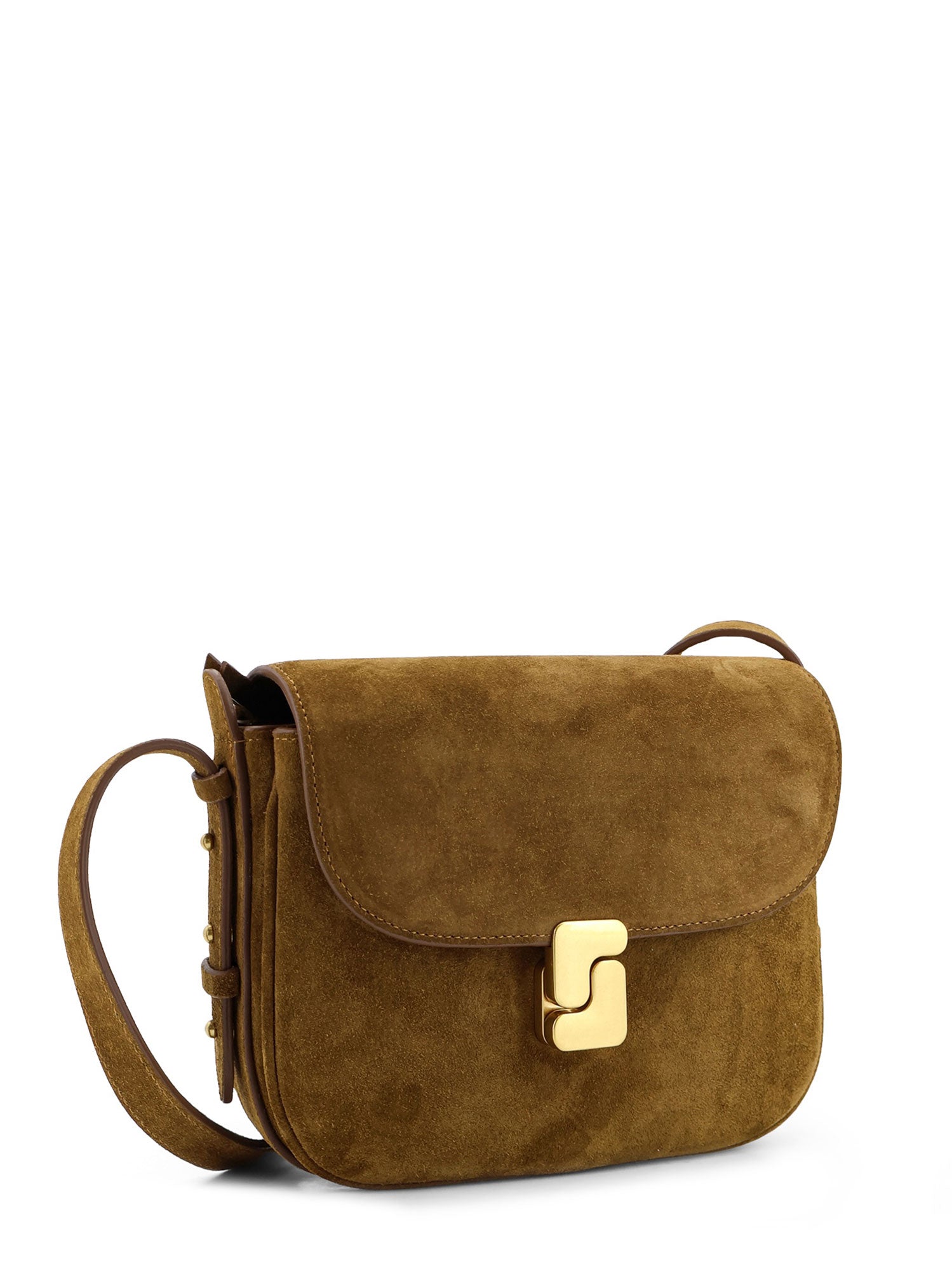 SOEUR Bags Brown Suede