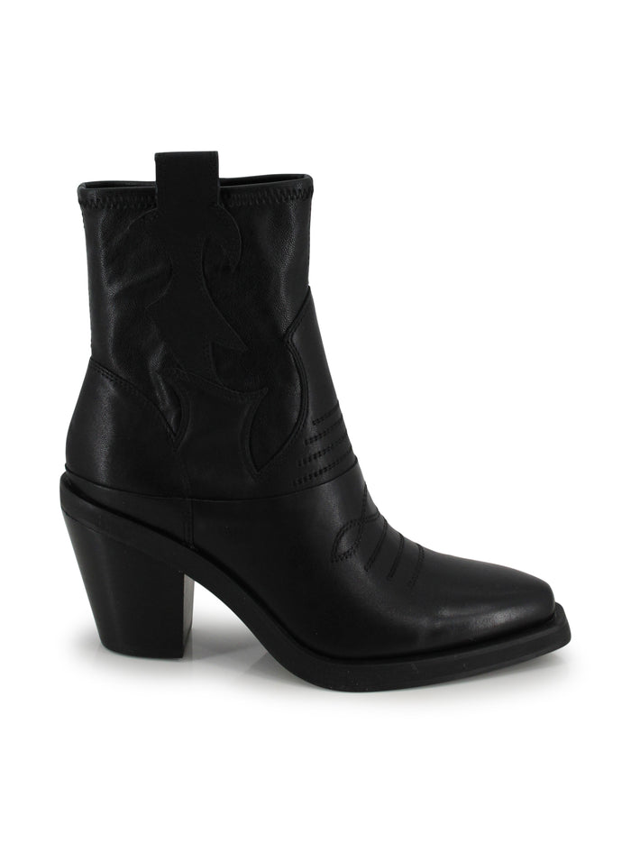 Ash Flat Shoes Nero Leather
