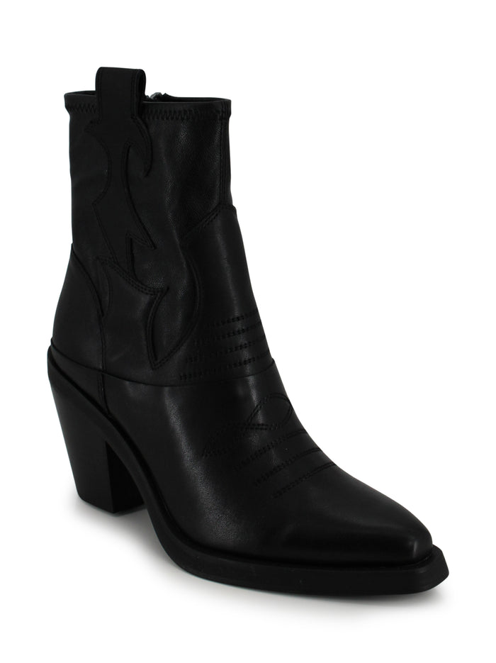Ash Flat Shoes Nero Leather