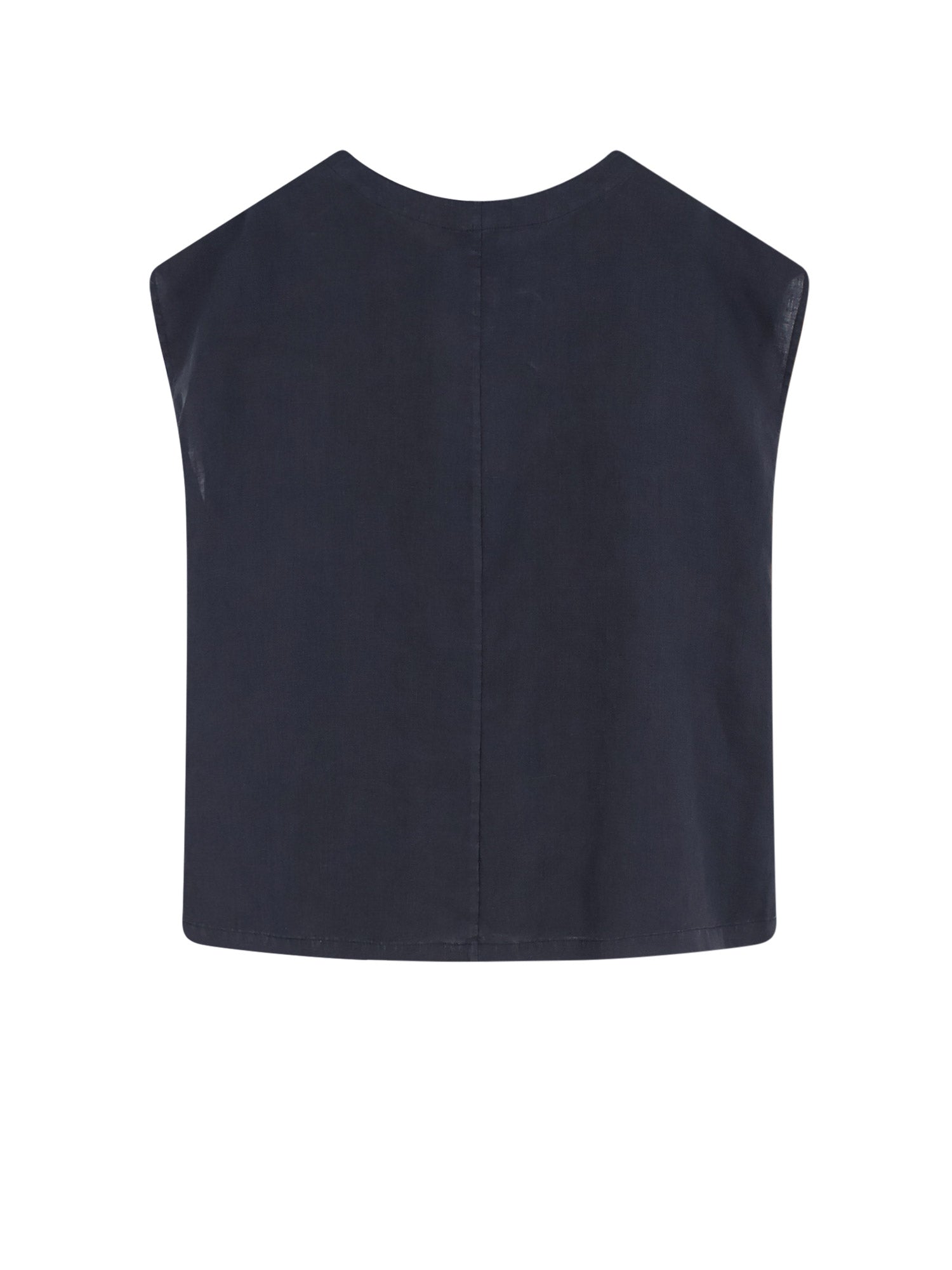 Aspesi Shirts Blue Lino