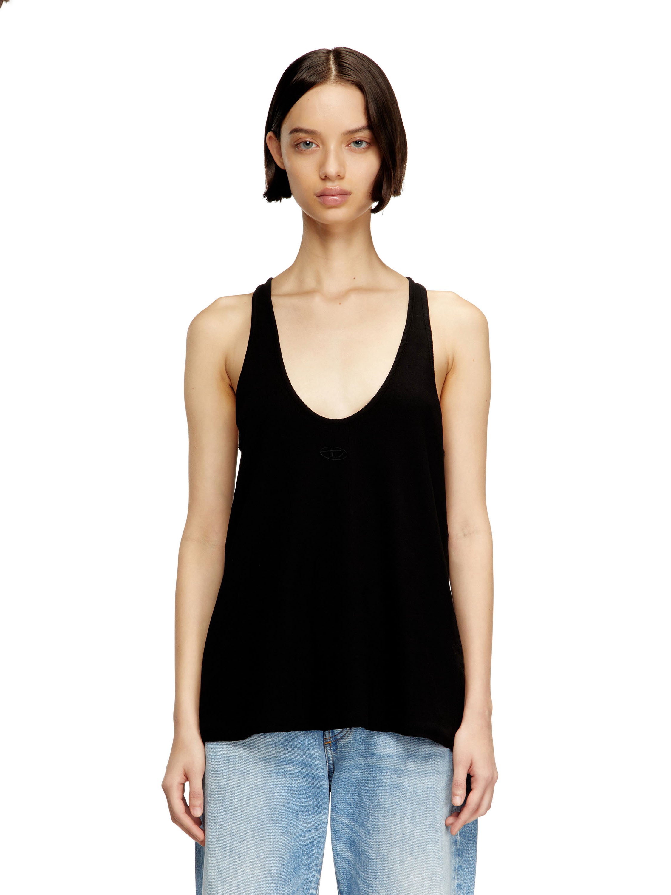 Diesel T-shirts and Polos Black Cotone