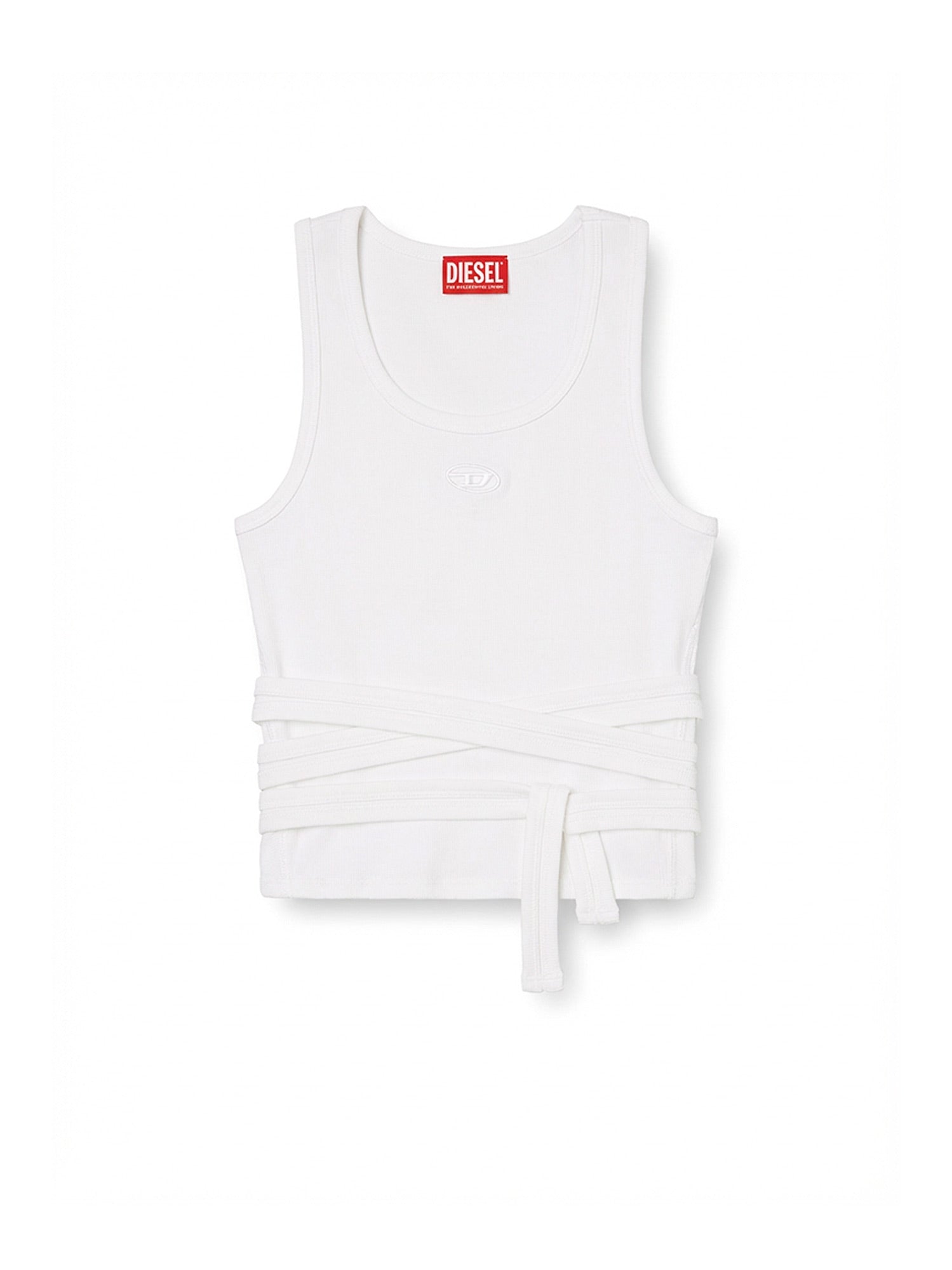 Diesel T-shirts and Polos White Cotone